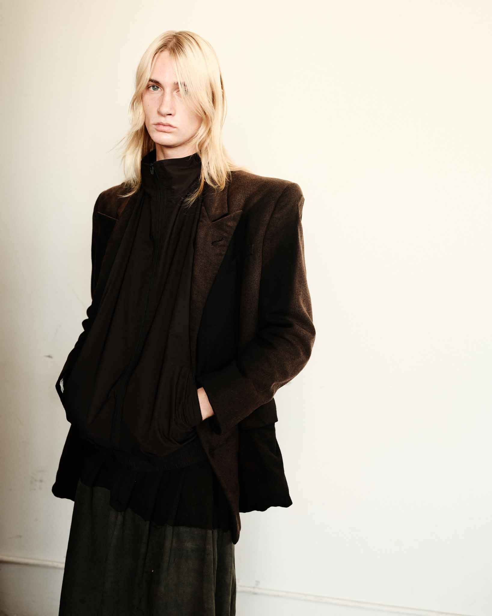 1910/20s French Peasant Skirt - Faded Black - 32