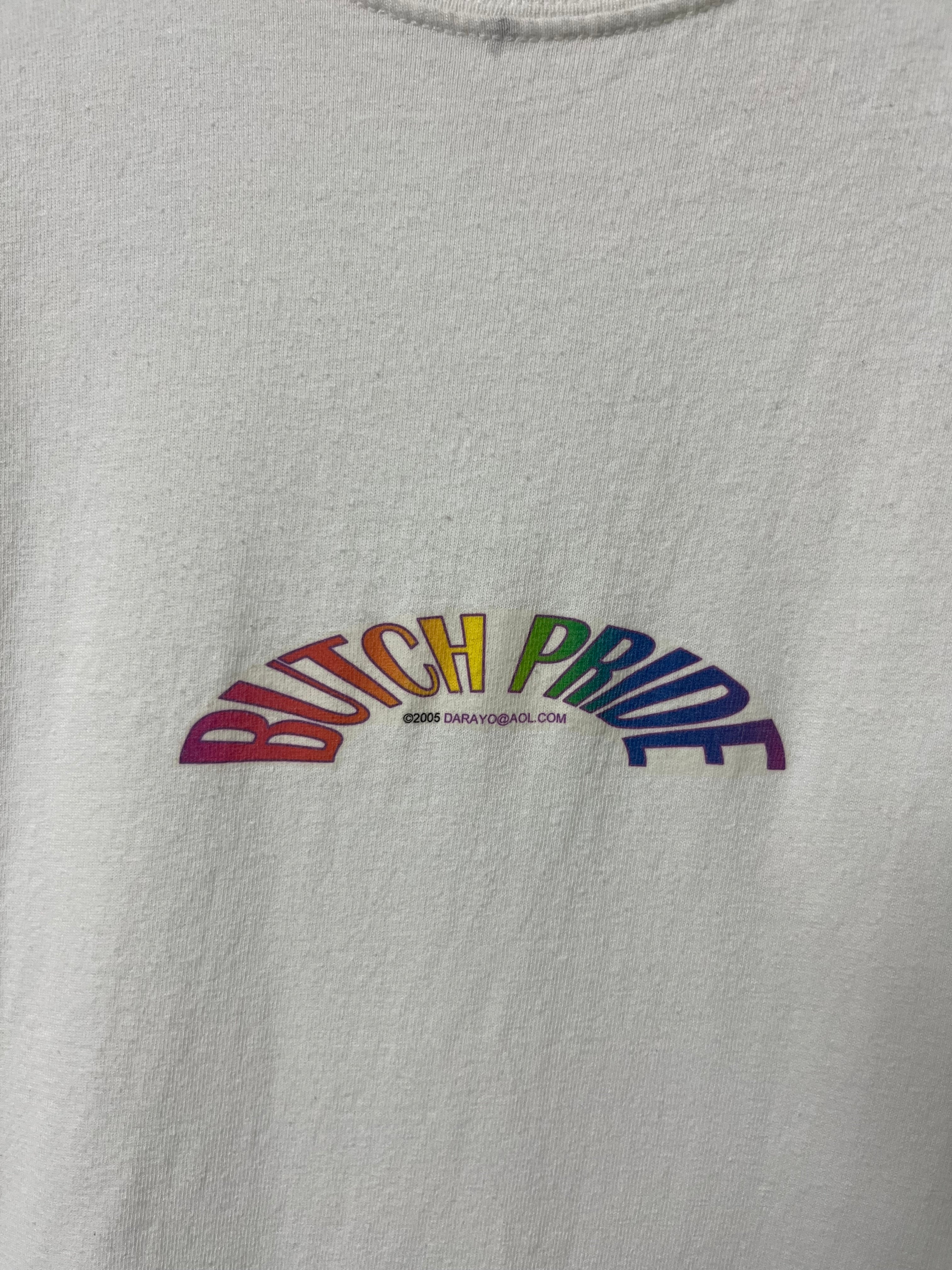 ‘05 Butch Pride T-Shirt - White - L/XL