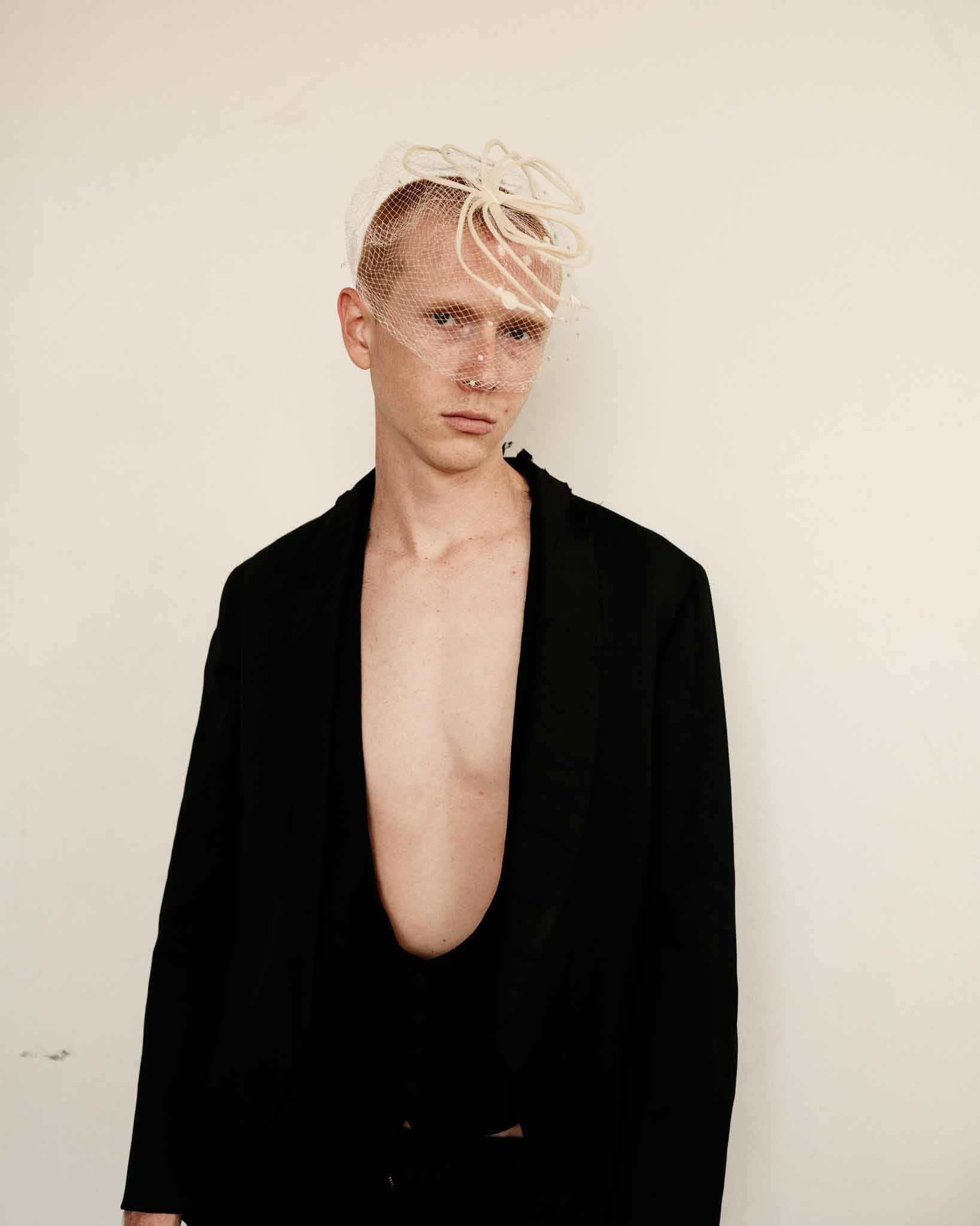 1910s Heidelberg, Wolff & Co. Distressed Black Satin Dress Jacket & Vest Set - Black - 38R