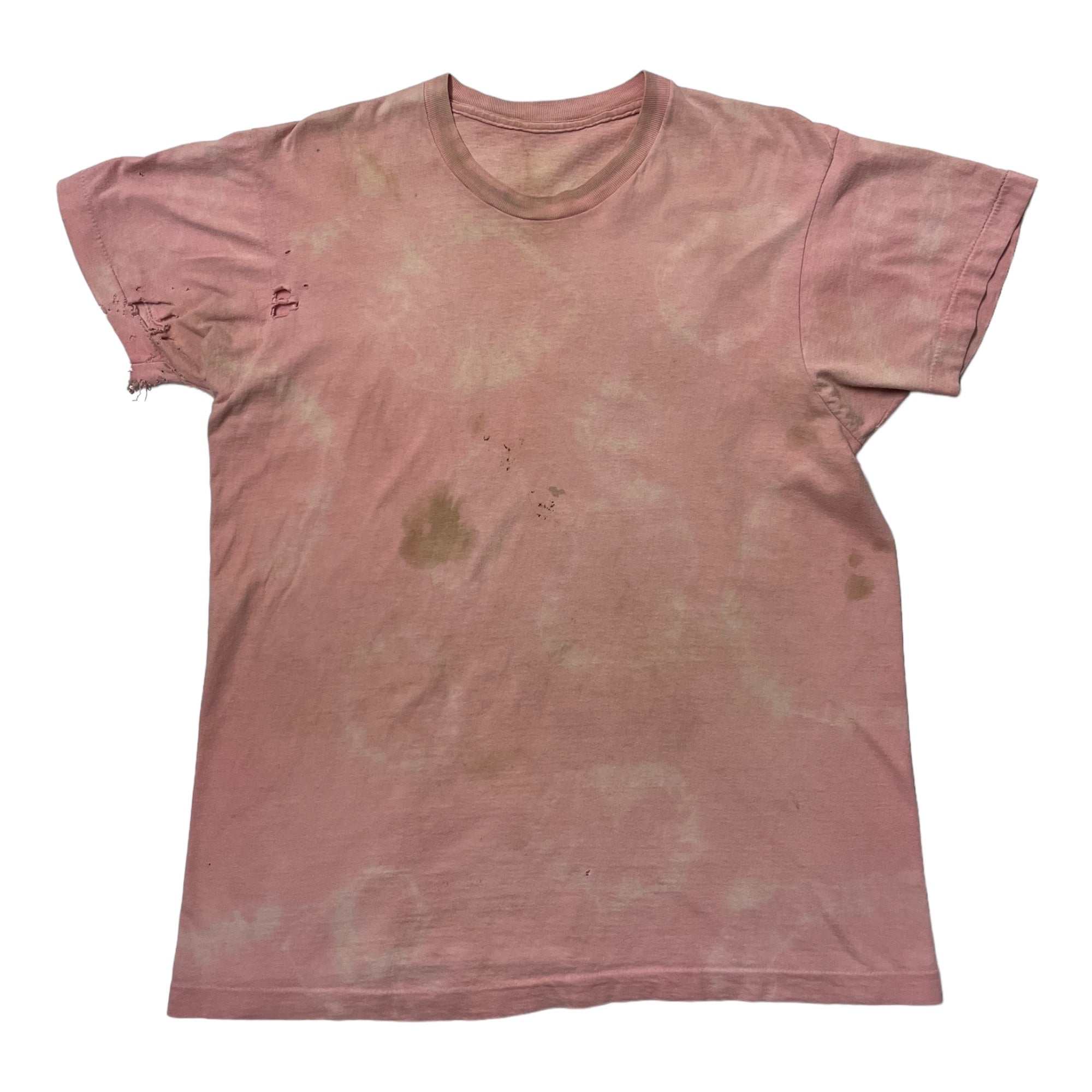 70s/80s Thrashed T-Shirt - Dirty Pink - L/XL
