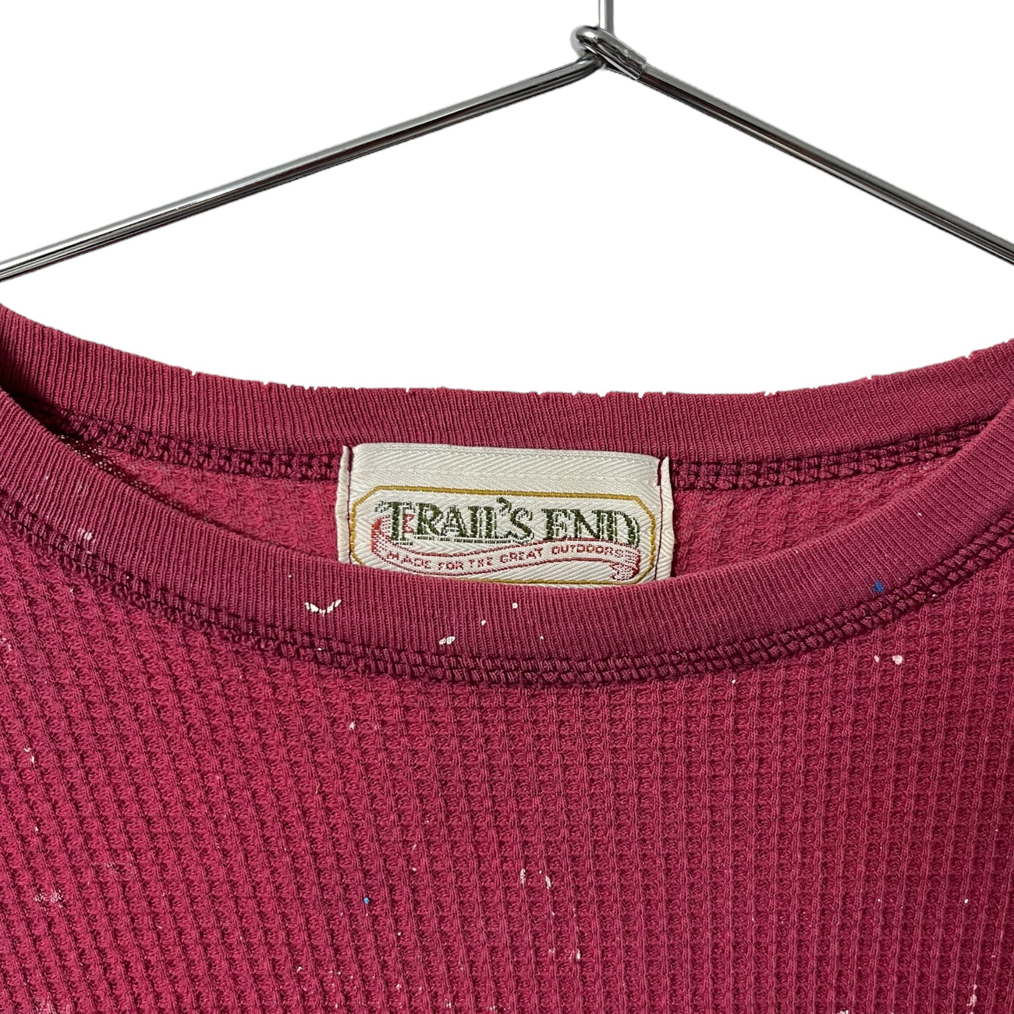 1990s Painter Thermal - Faded Maroon - XS/S