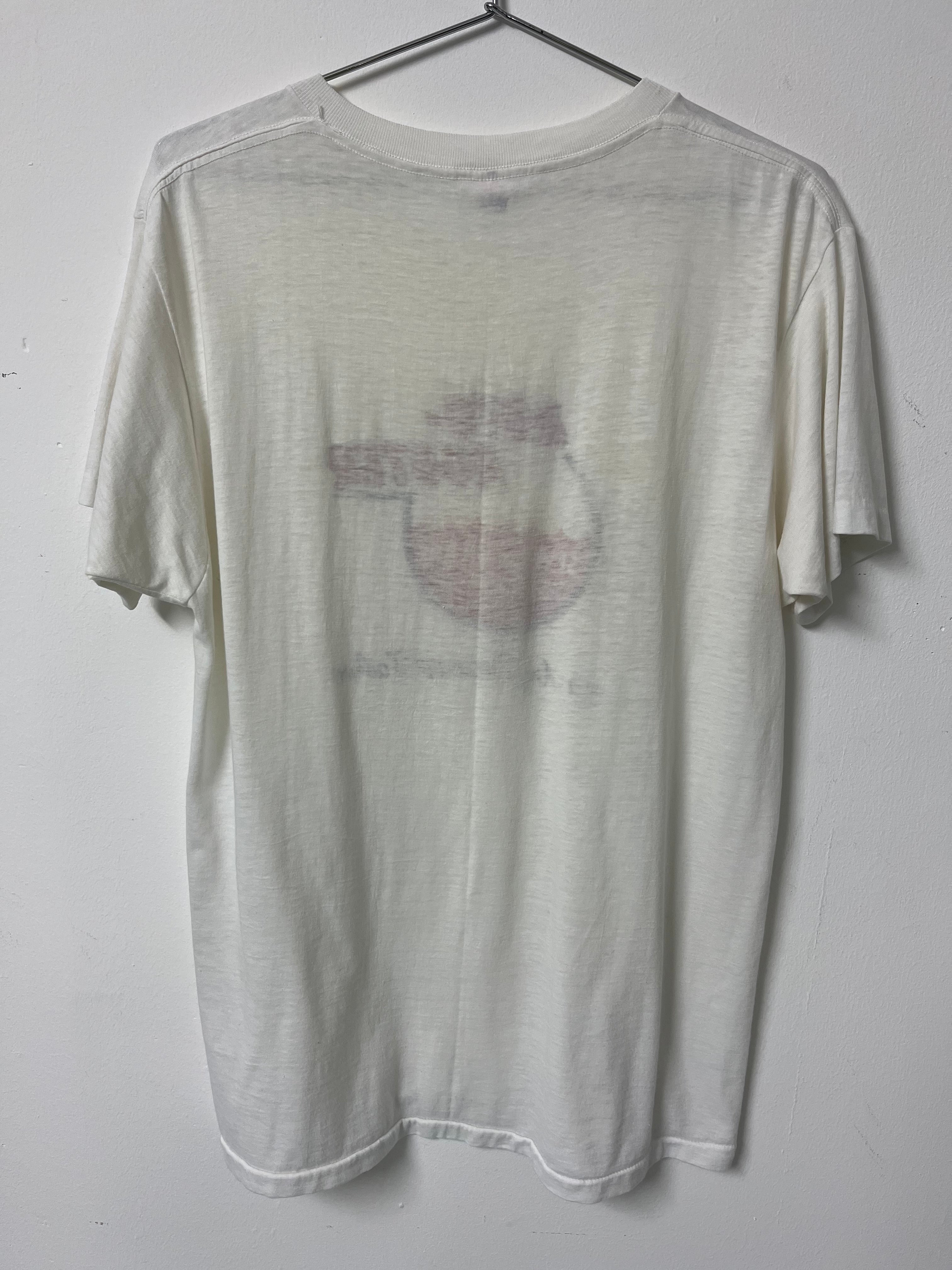 Vintage Men's T-Shirt - White - XL