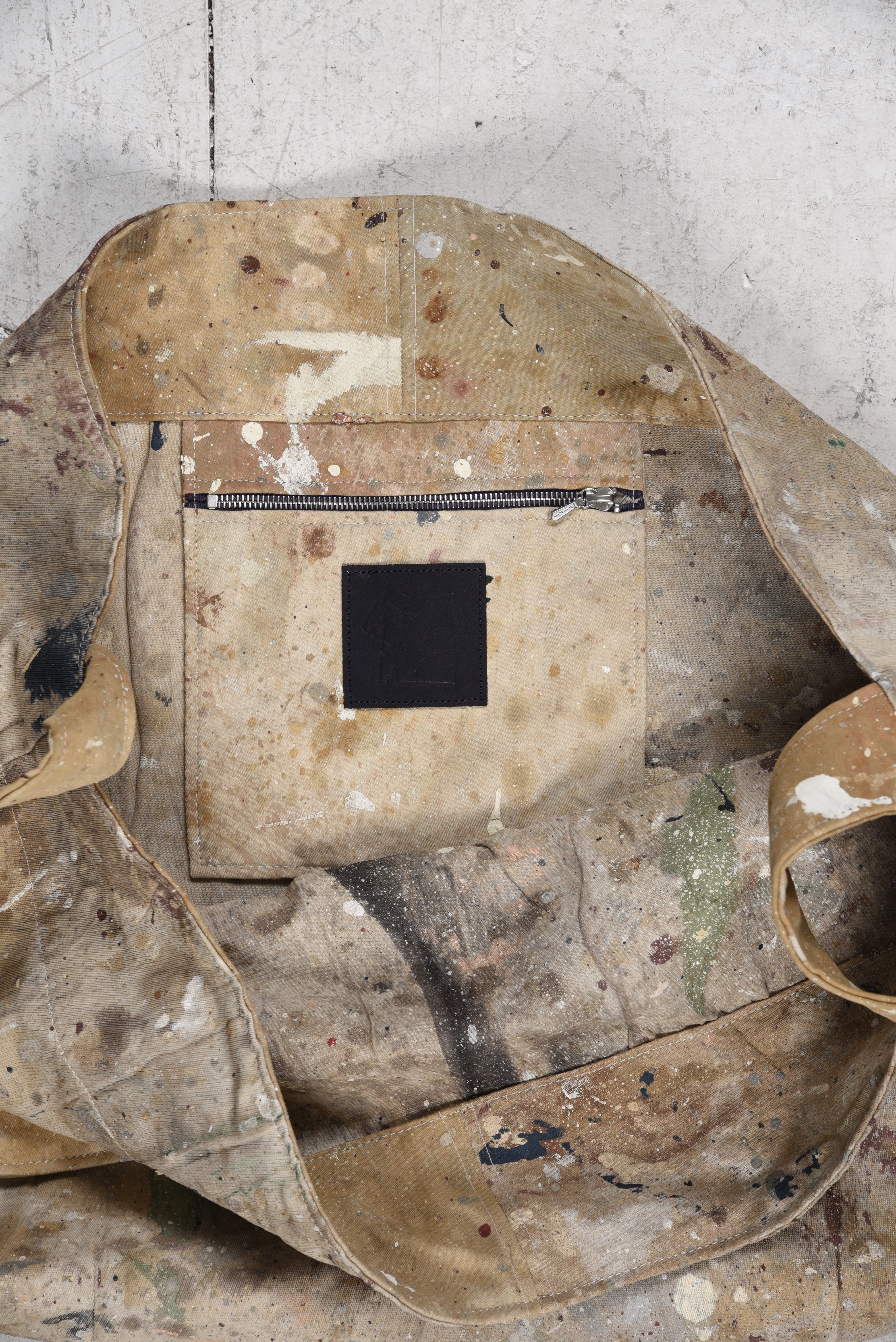 'Newsman' Drop Cloth Bag -- #2