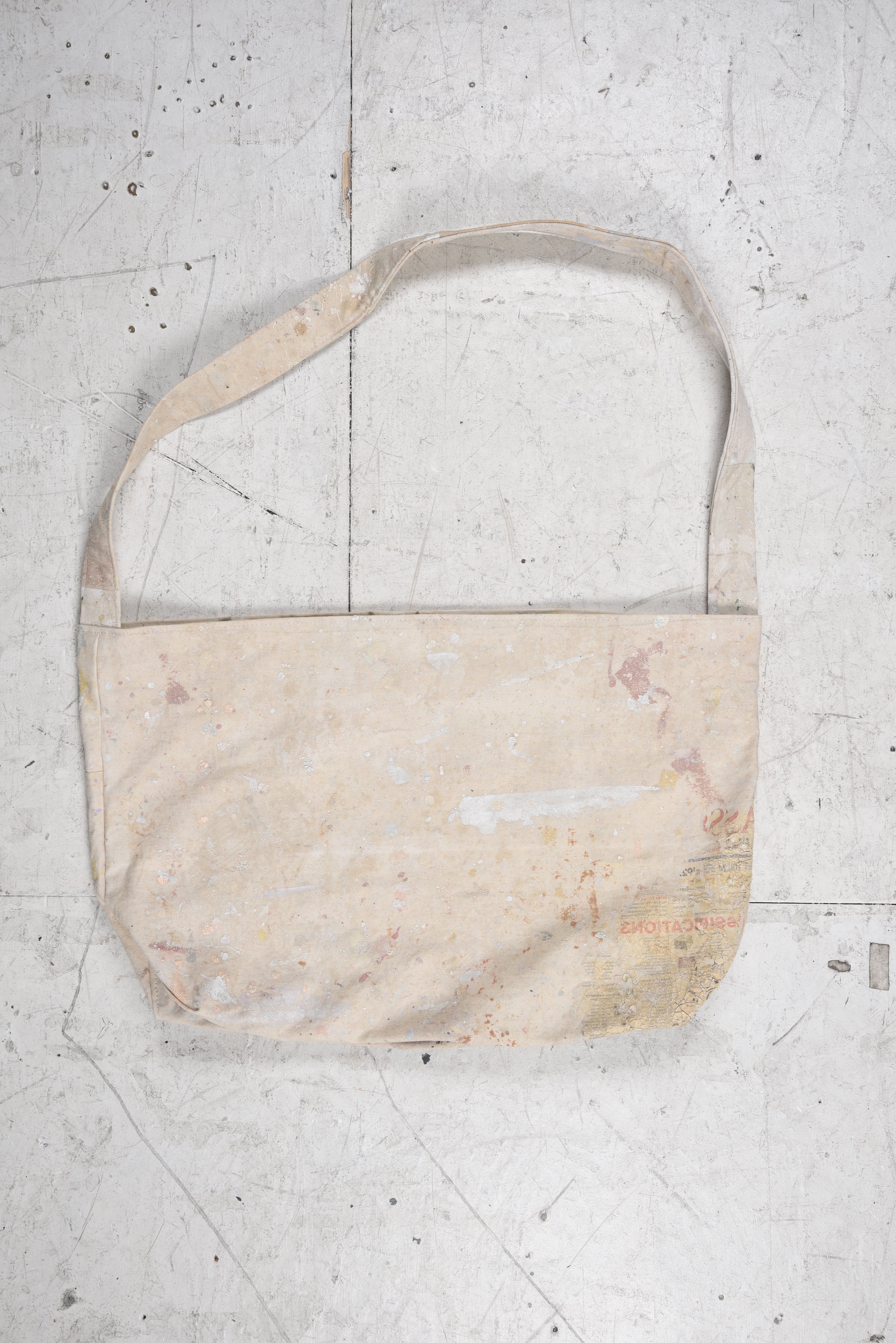 'Newsman' Drop Cloth Bag -- #5