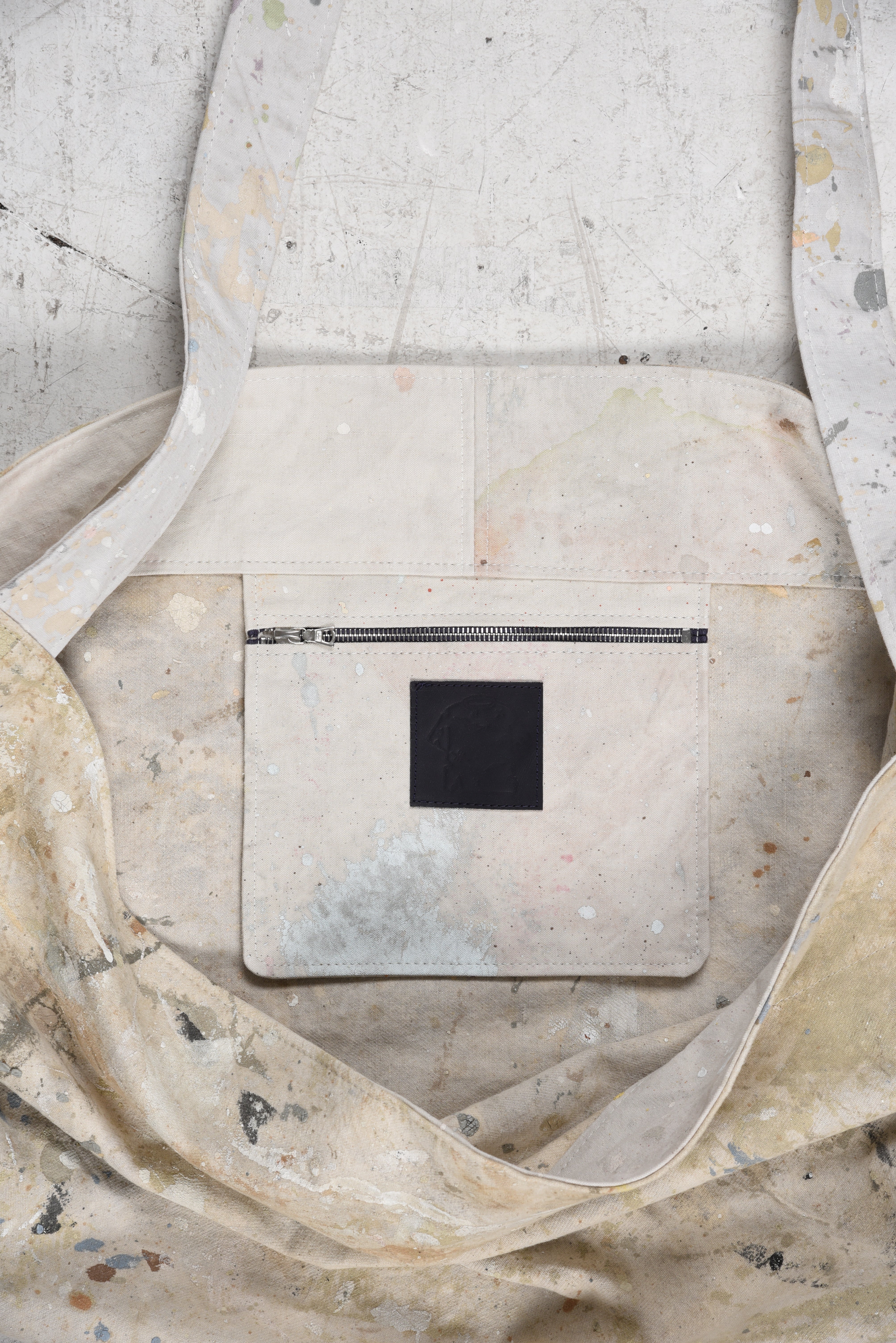 'Newsman' Drop Cloth Bag -- #21