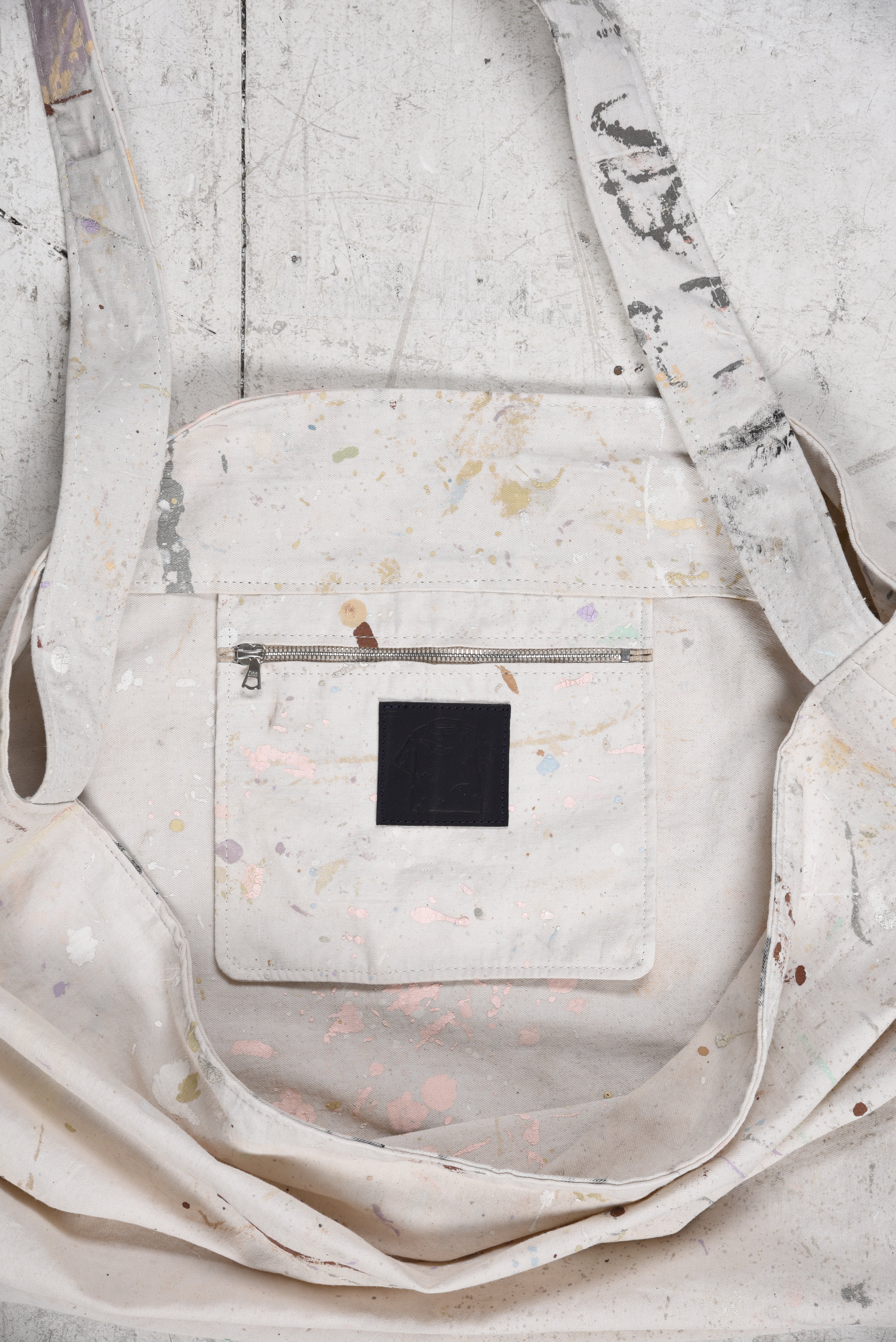 'Newsman' Drop Cloth Bag -- #24