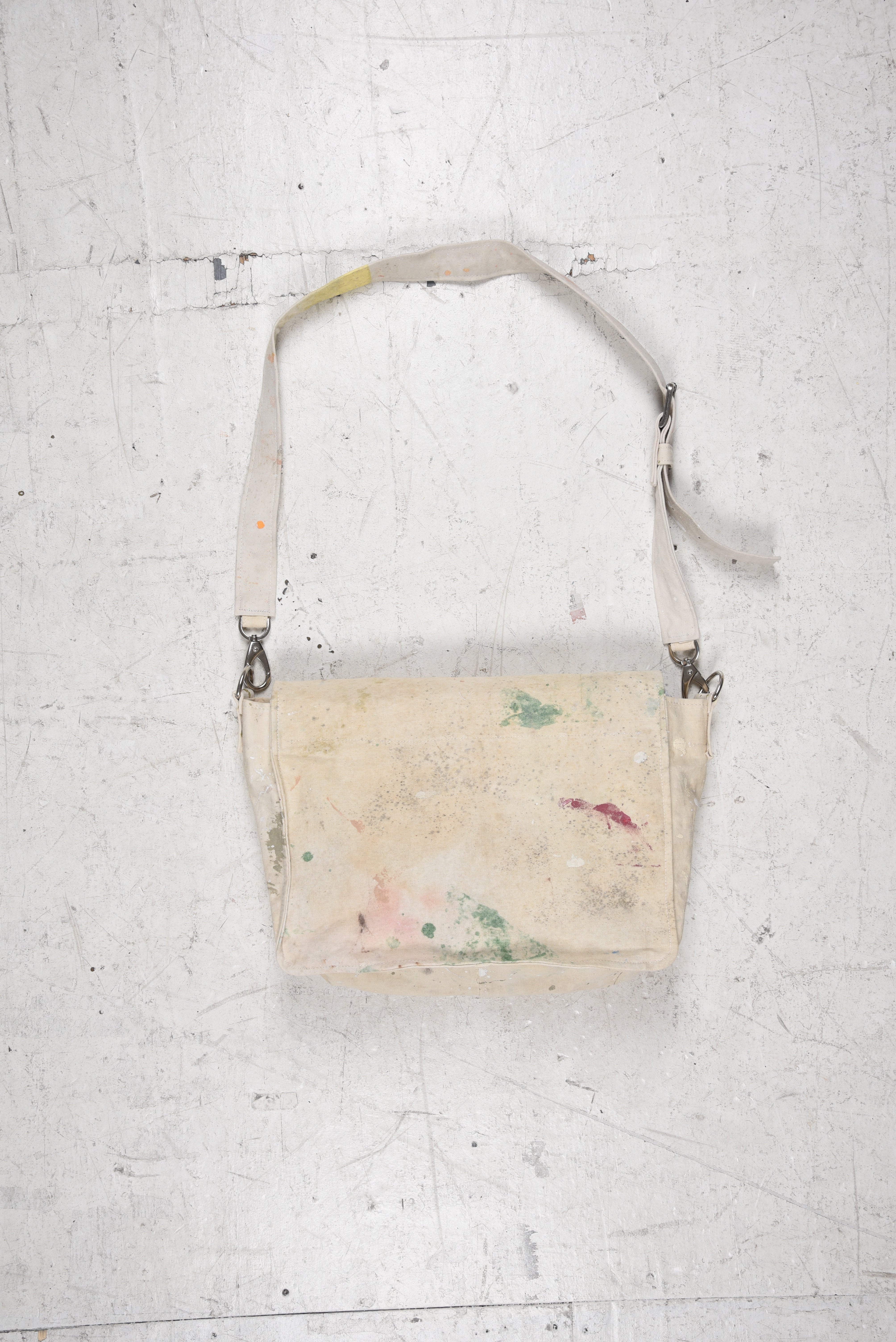 'Satchel' Drop Cloth Bag -- #10