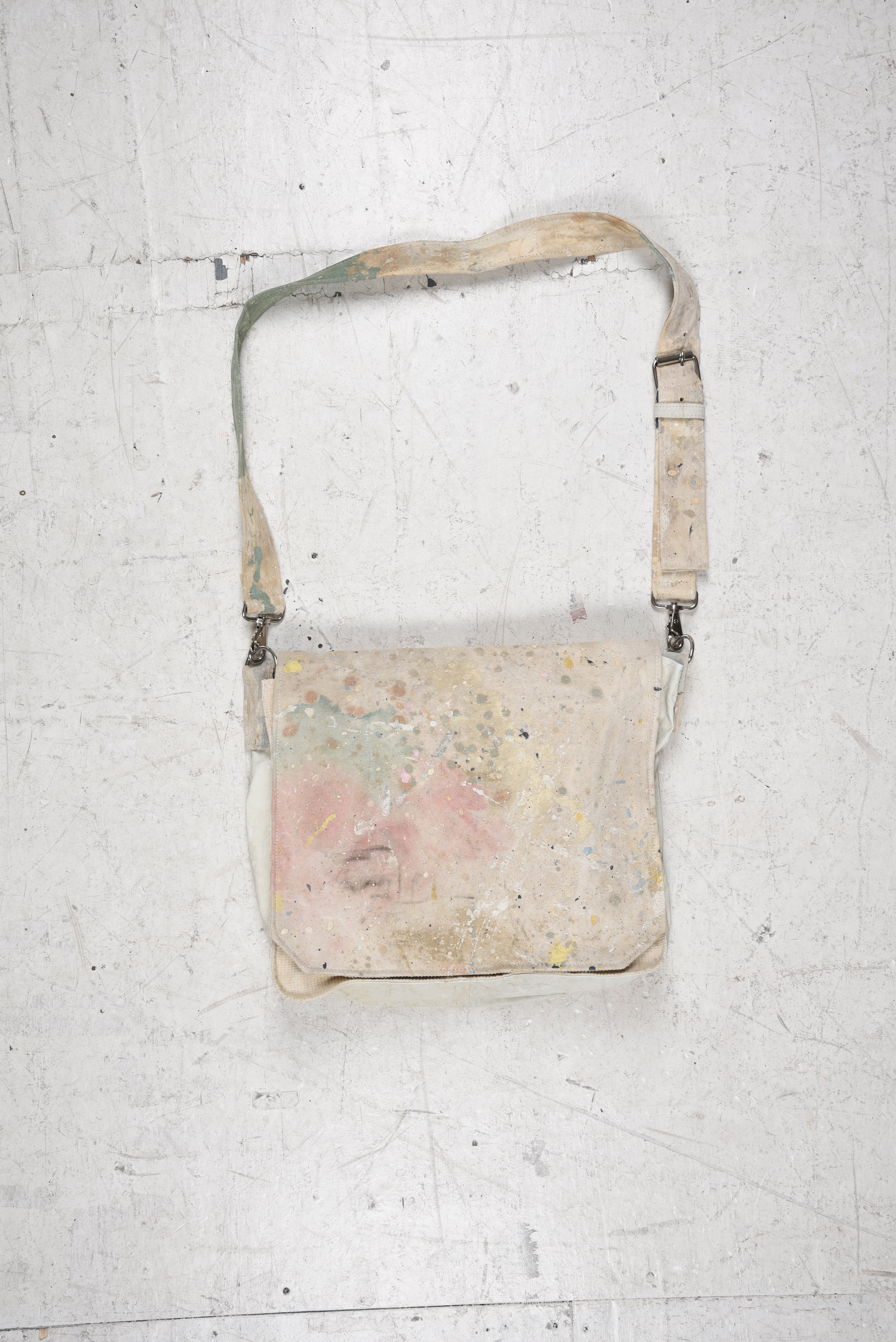 'Satchel' Drop Cloth Bag -- #11