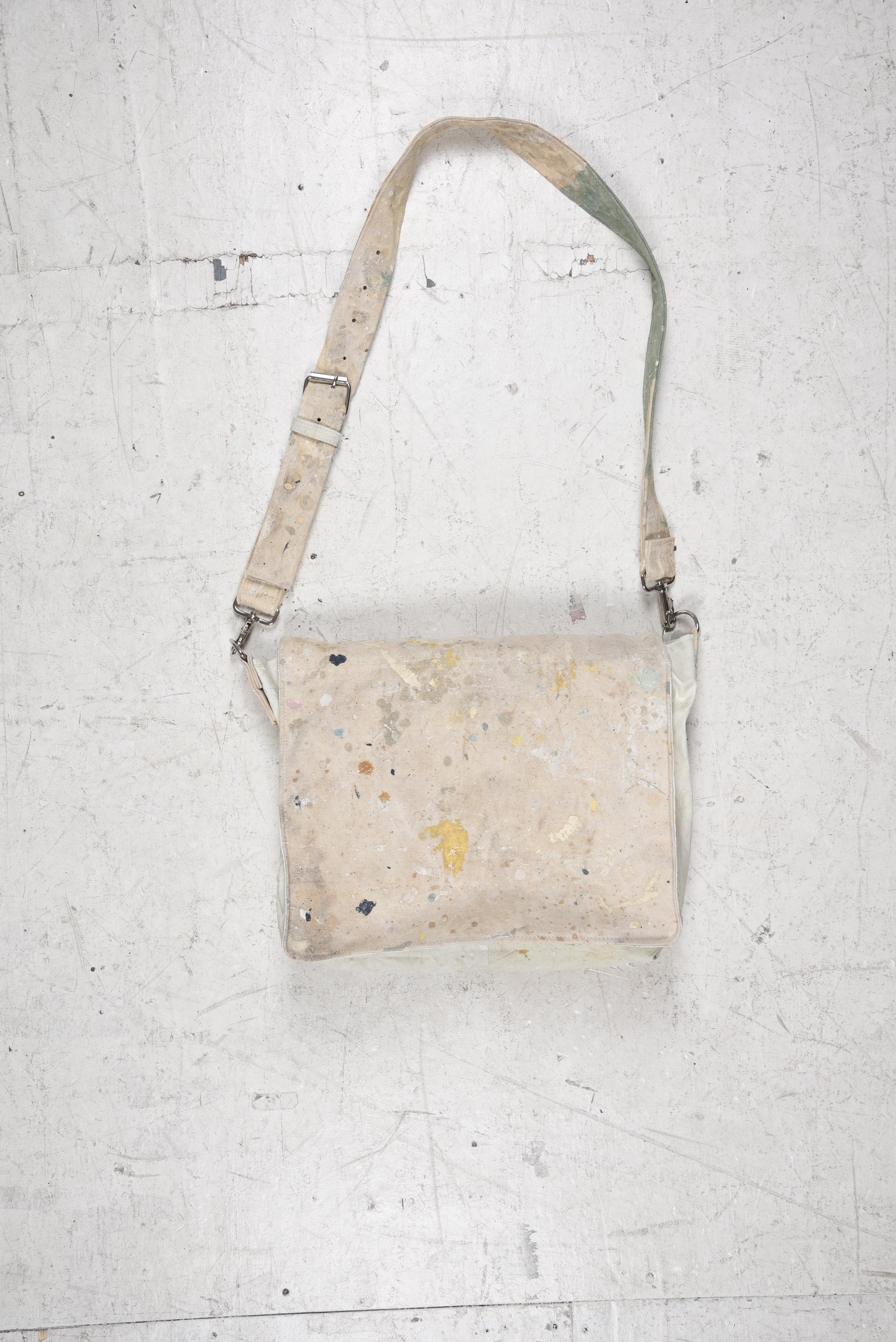 'Satchel' Drop Cloth Bag -- #11
