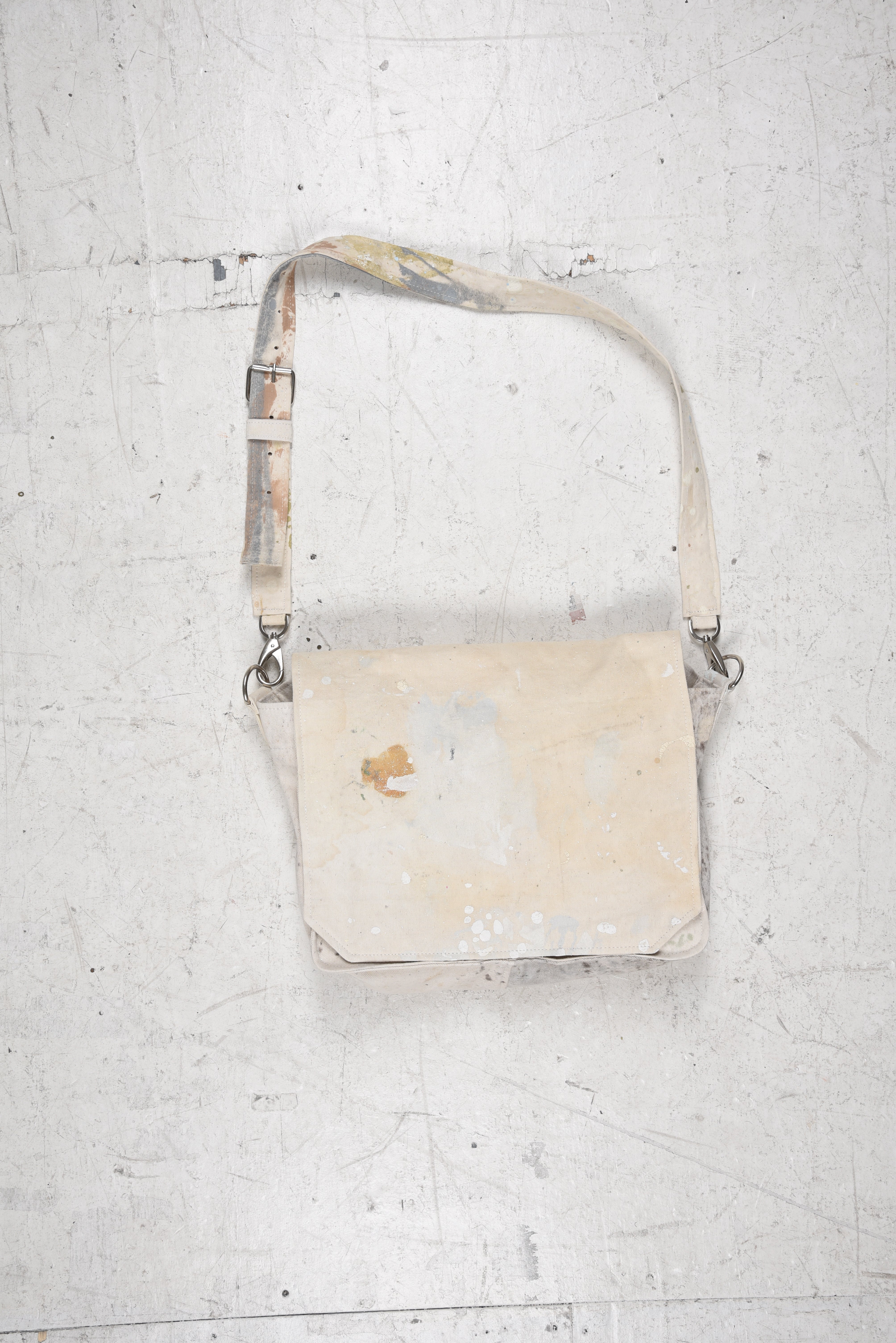 'Satchel' Drop Cloth Bag -- #12