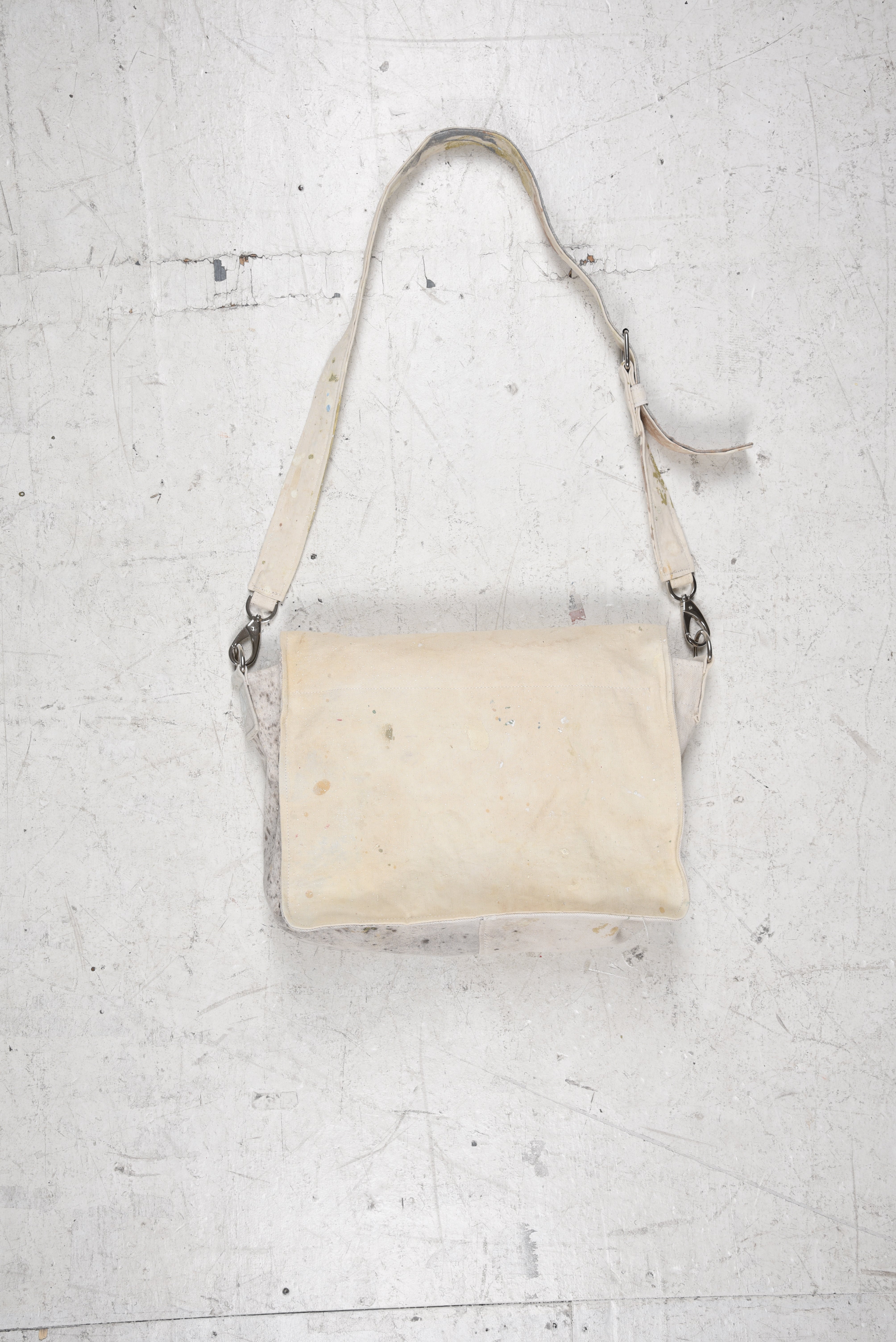 'Satchel' Drop Cloth Bag -- #12