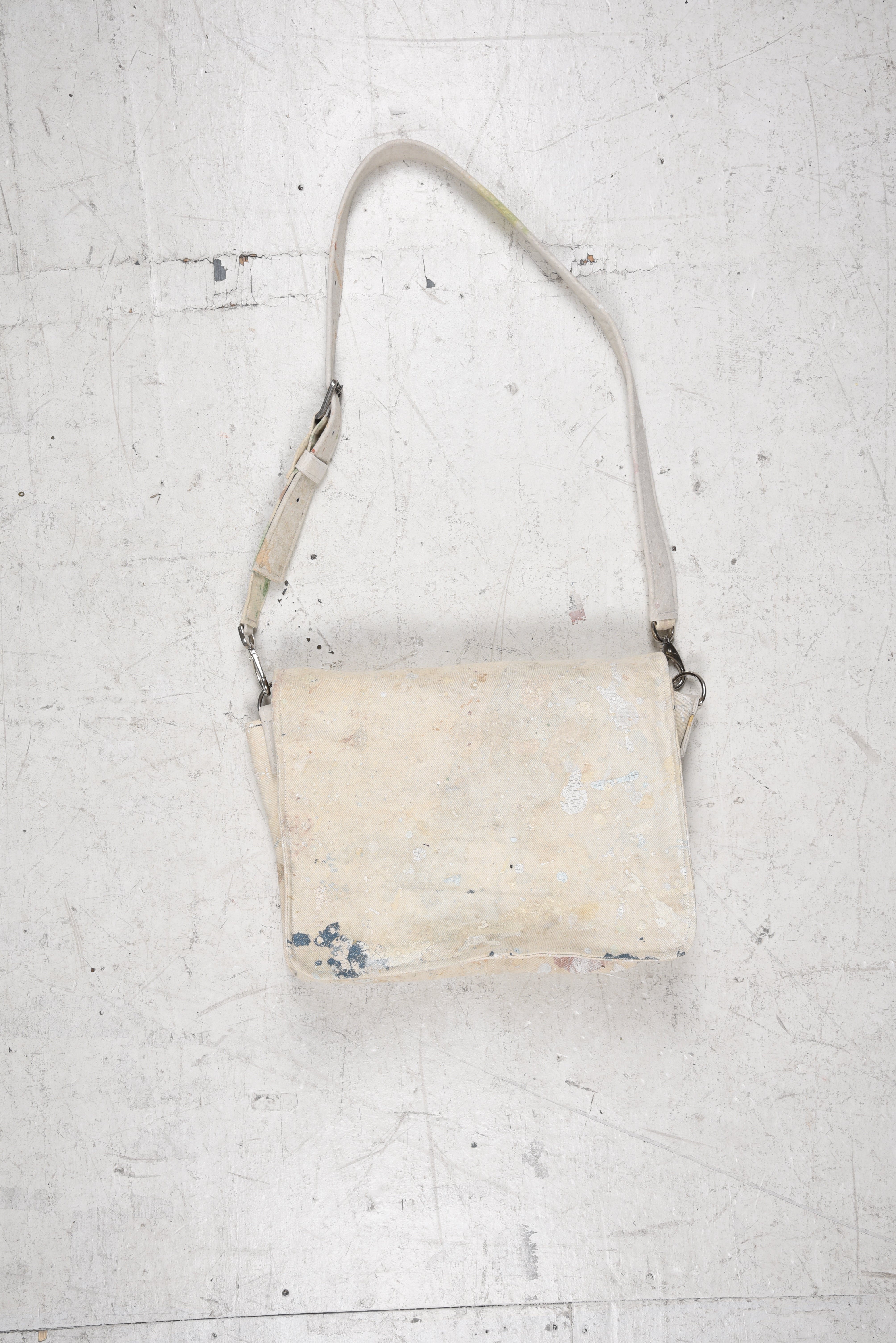 'Satchel' Drop Cloth Bag -- #13
