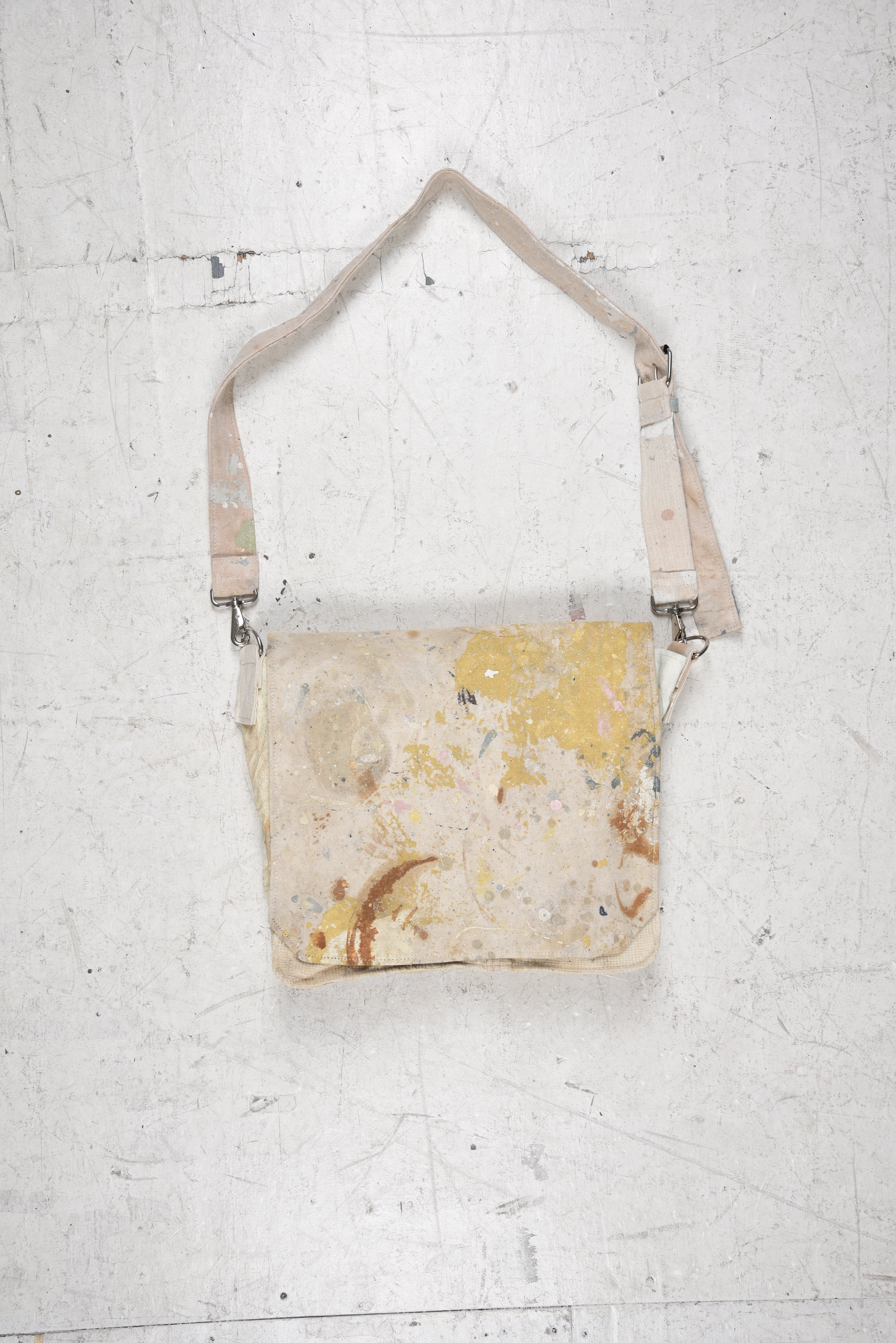 'Satchel' Drop Cloth Bag -- #15