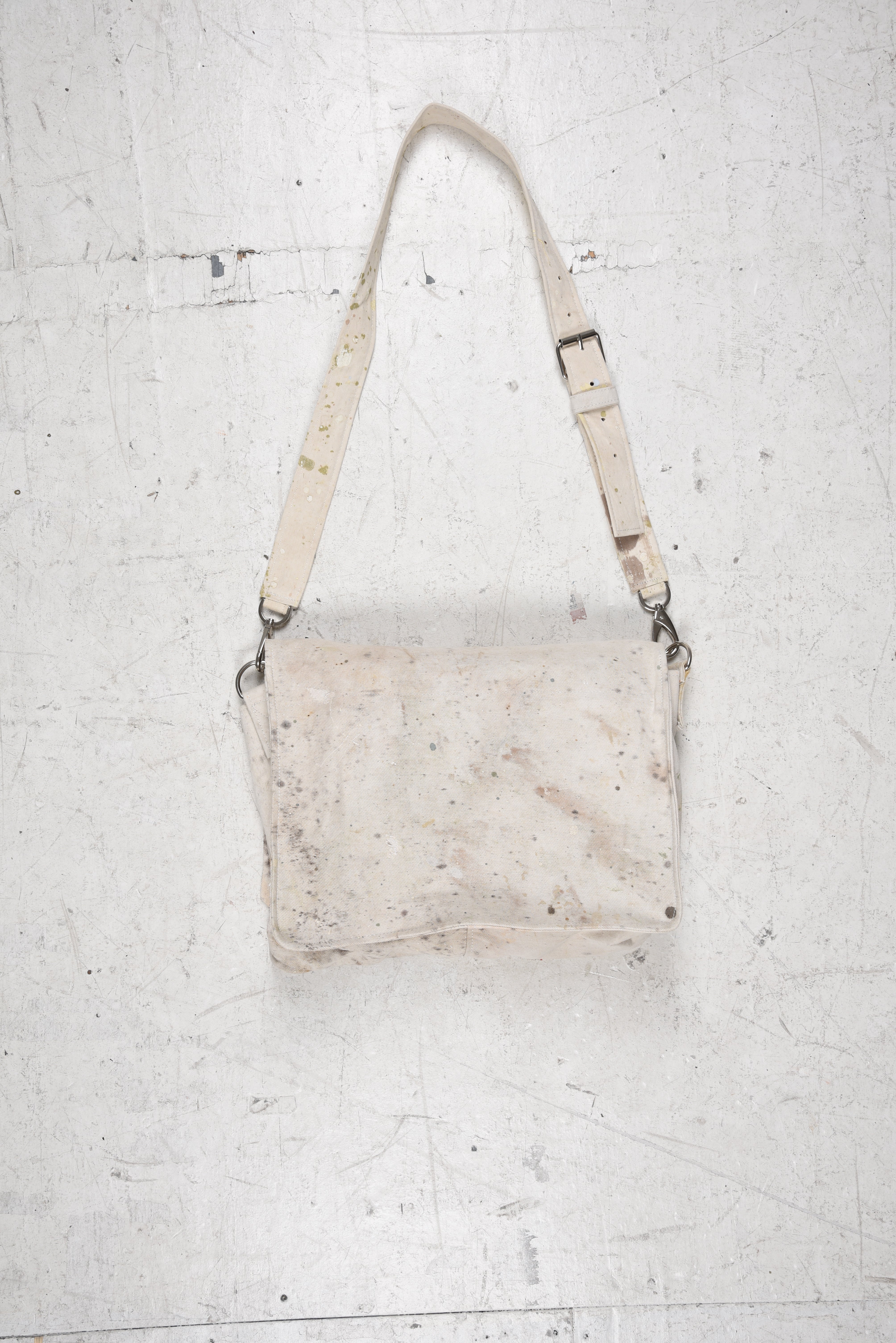 'Satchel' Drop Cloth Bag -- #16