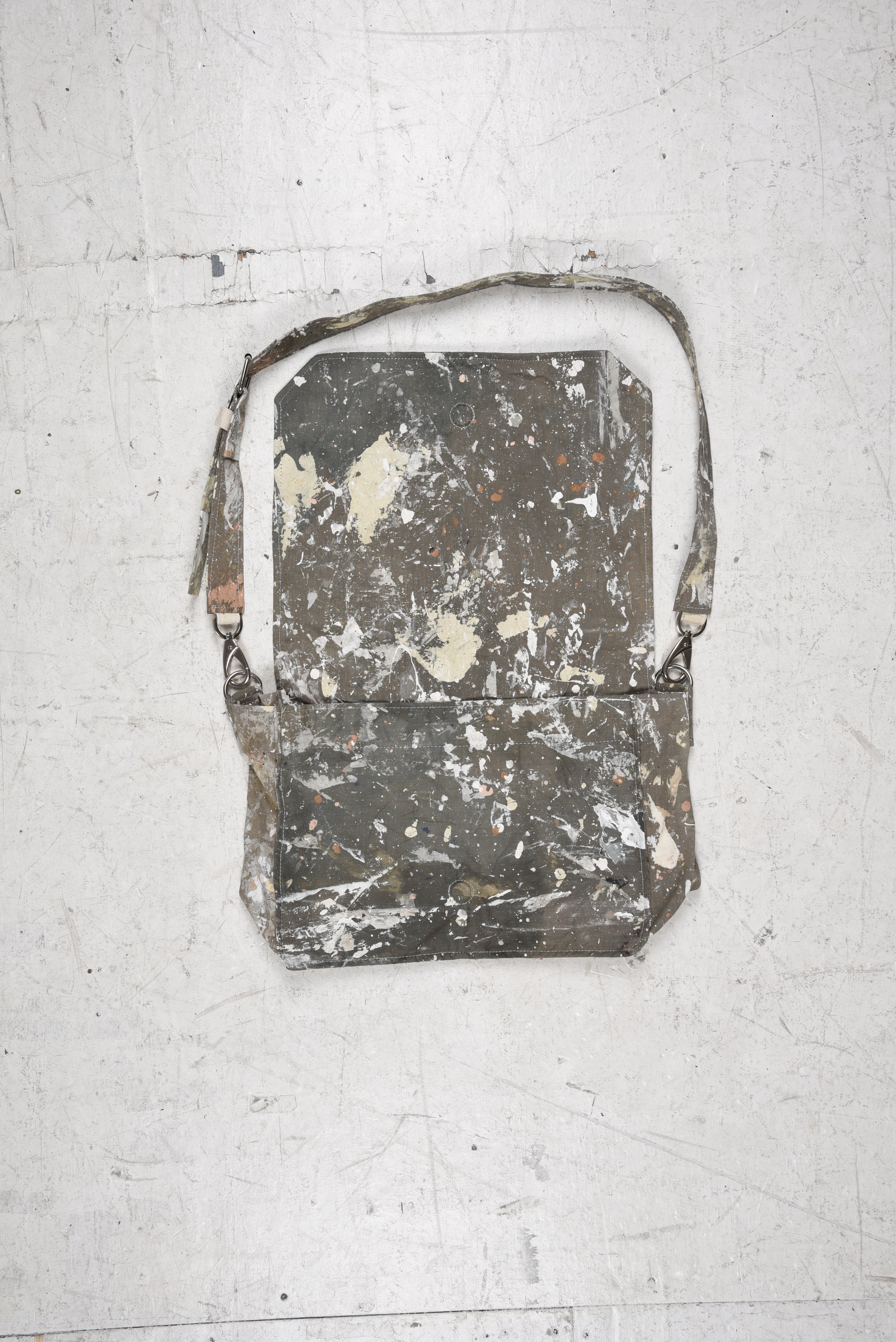 'Satchel' Drop Cloth Bag -- #17