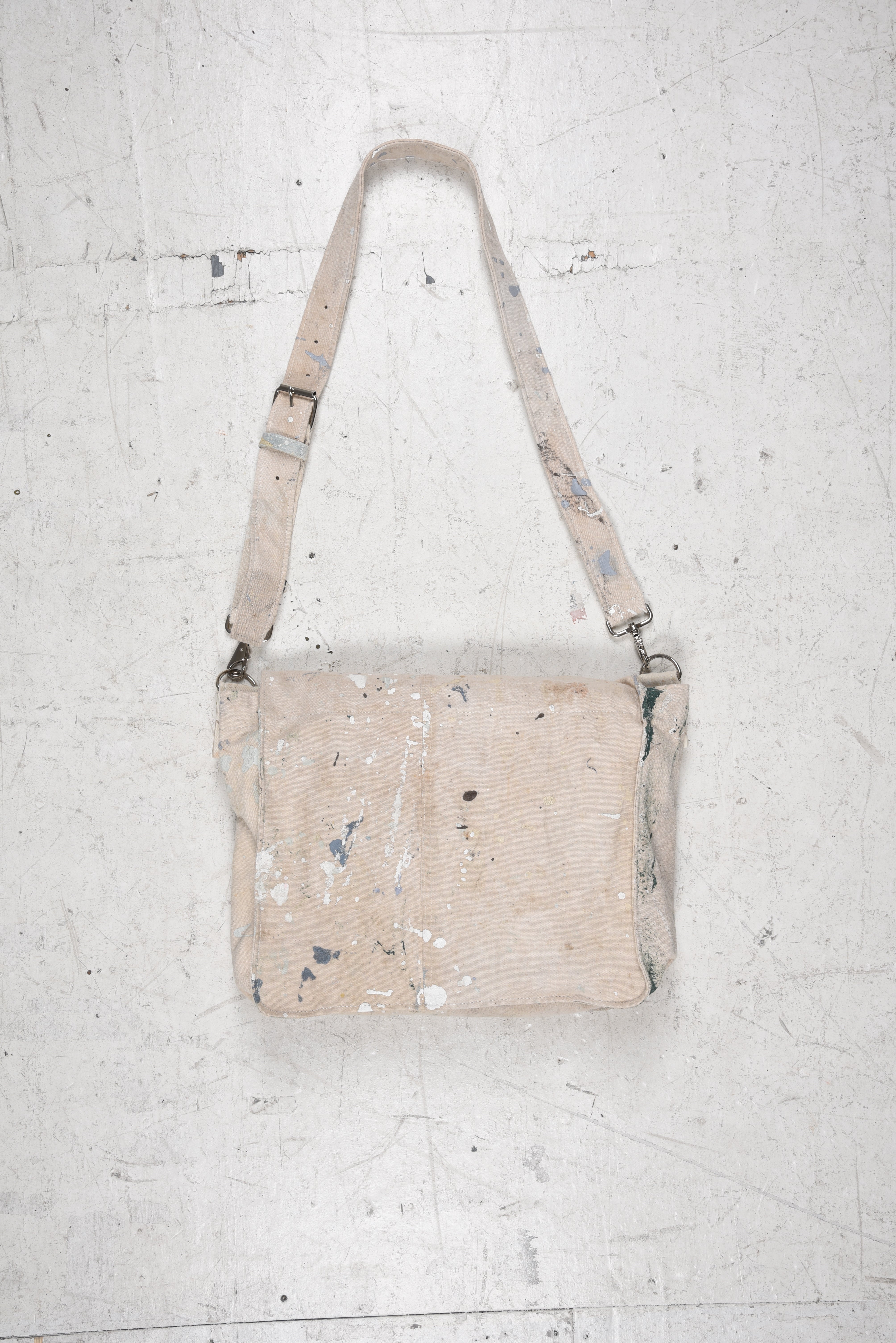 'Satchel' Drop Cloth Bag -- #18