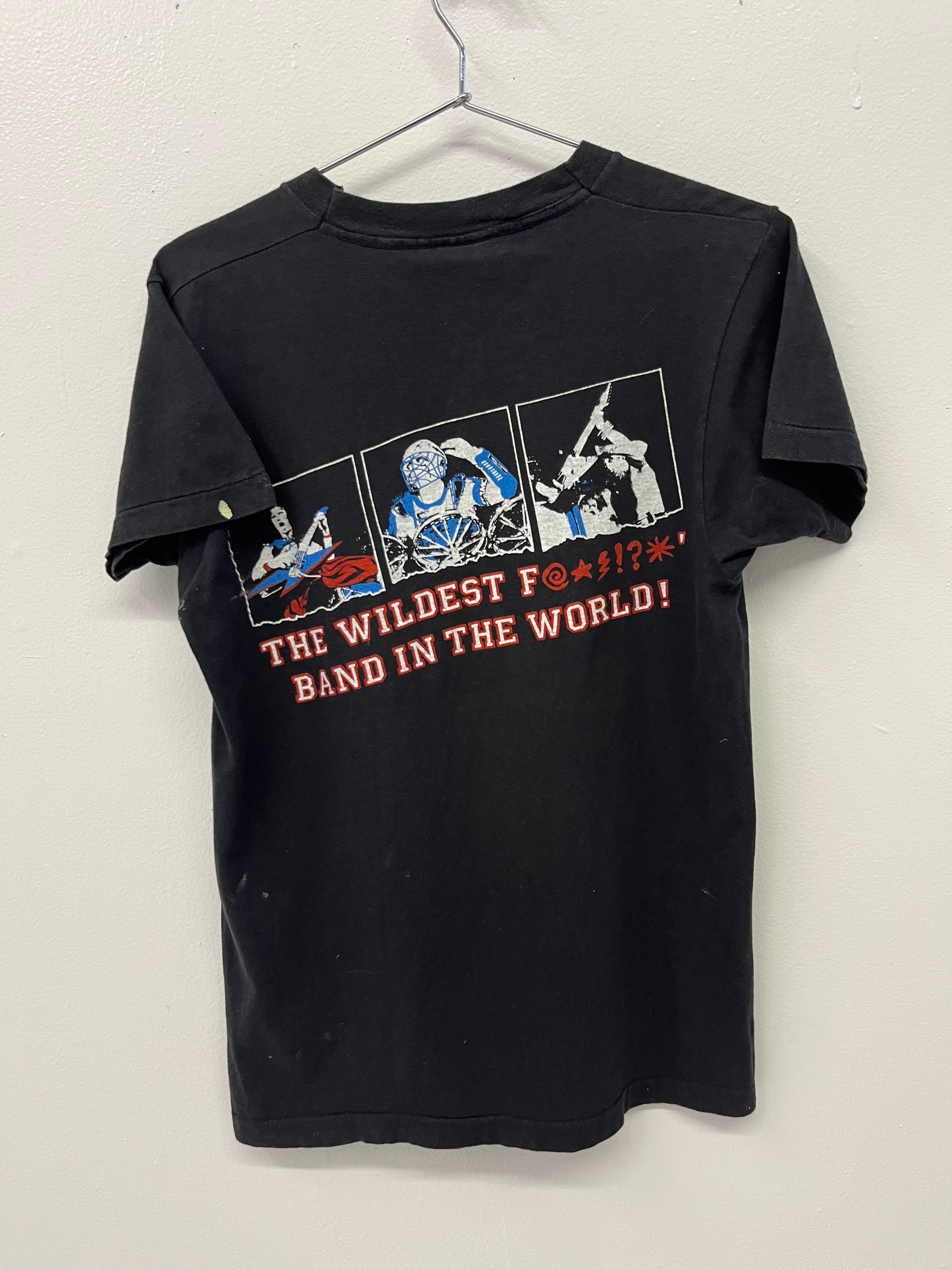 1984 Raven ‘Mad’ British Metal Band/Tour Shirt - Black - M