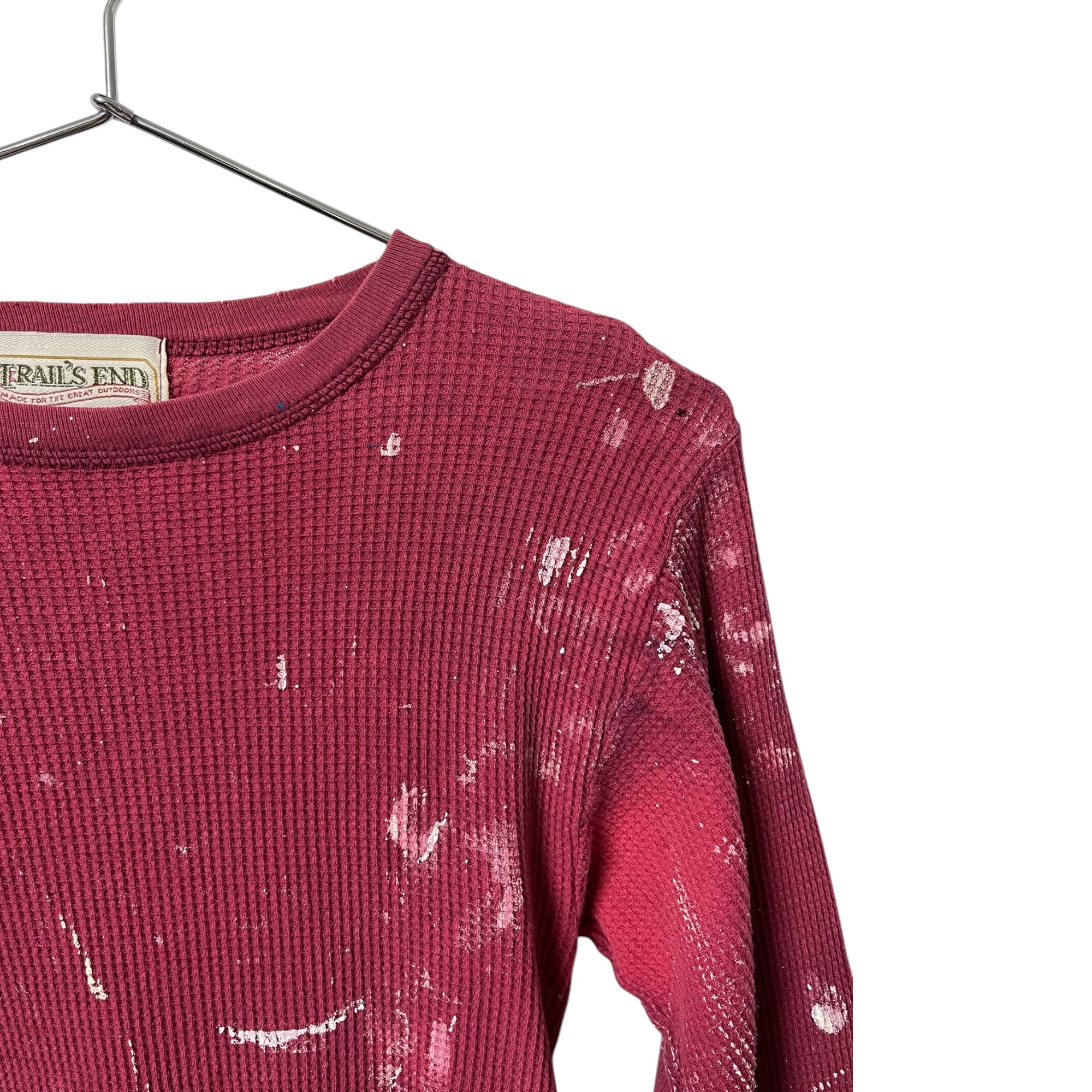 1990s Painter Thermal - Faded Maroon - XS/S