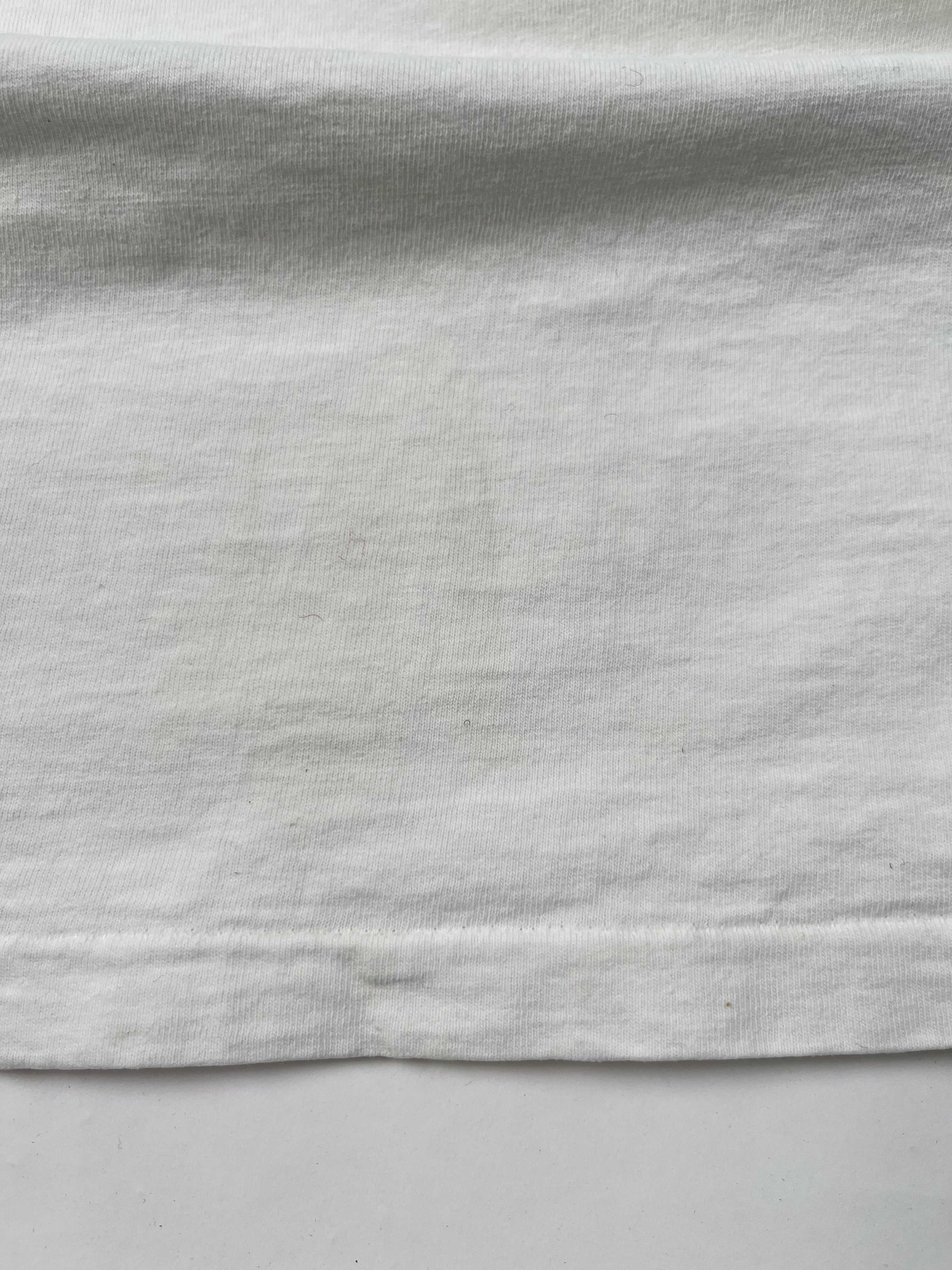 1991 MC Escher 'Skull in Eye' Longsleeve T-Shirt - White - L