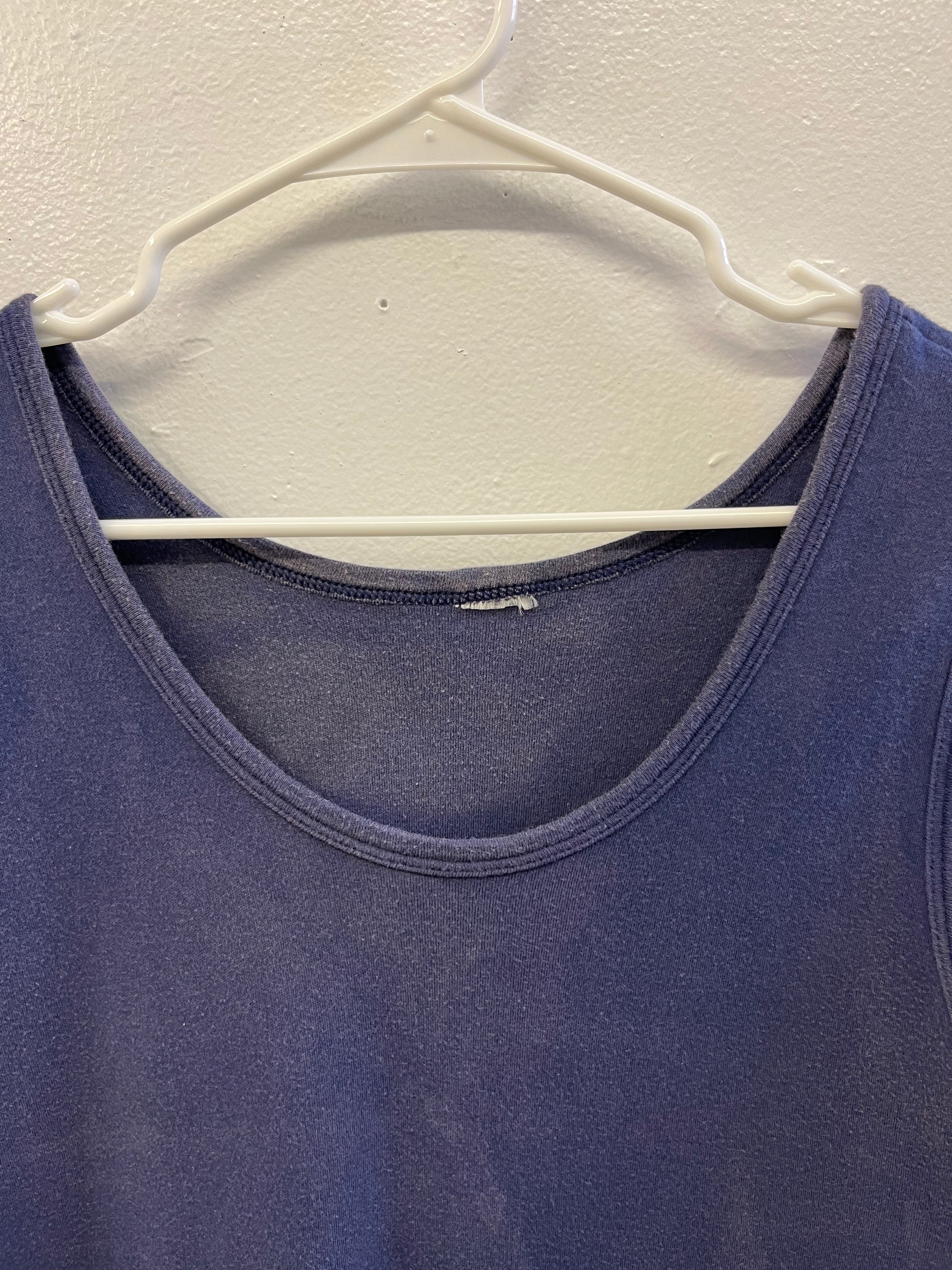 1950/60s French Work Tank - Dark Indigo - M/L