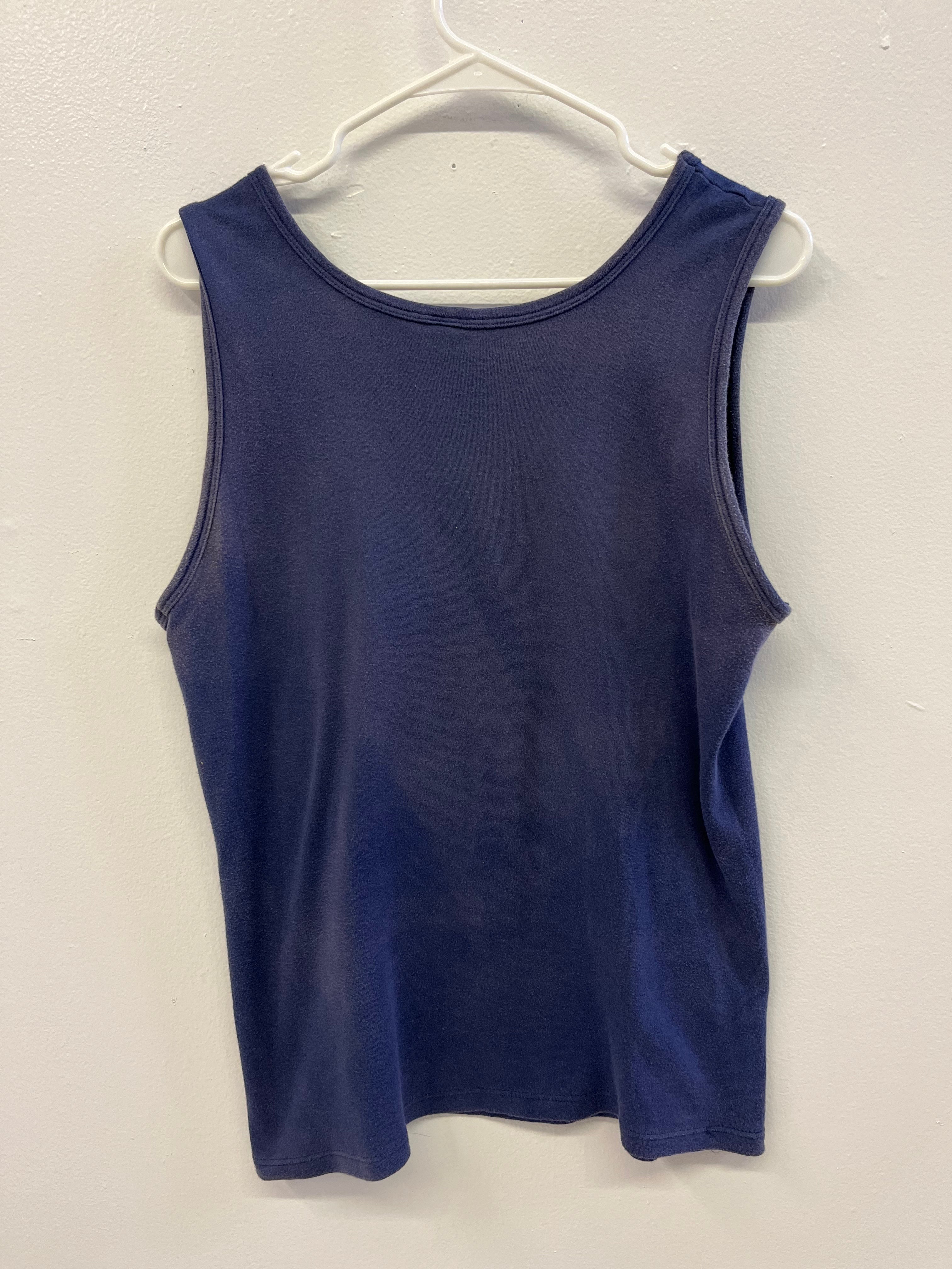 1950/60s French Work Tank - Dark Indigo - M/L