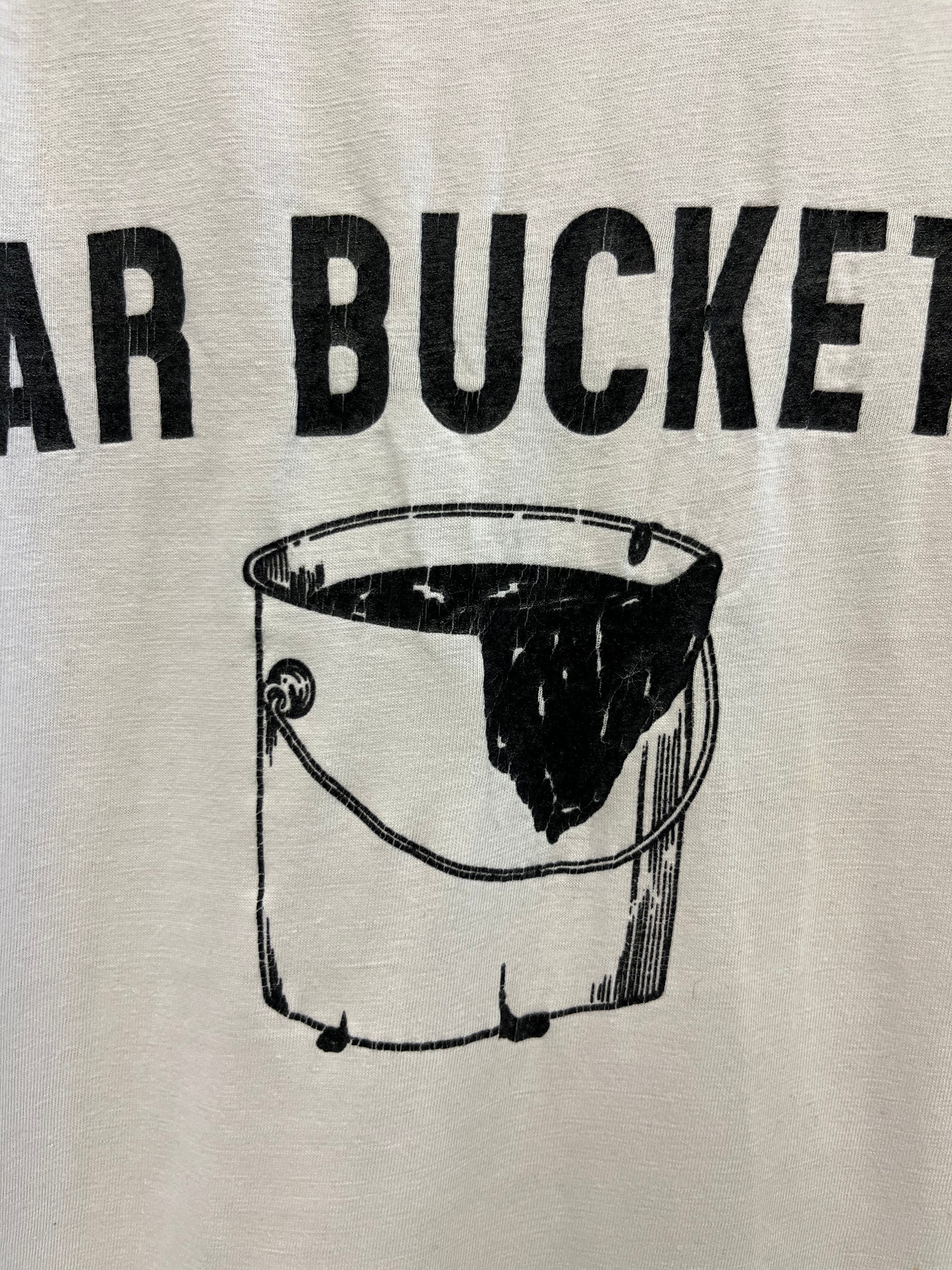 1960s Tar Buckets Football Shirt - Natural White - XL