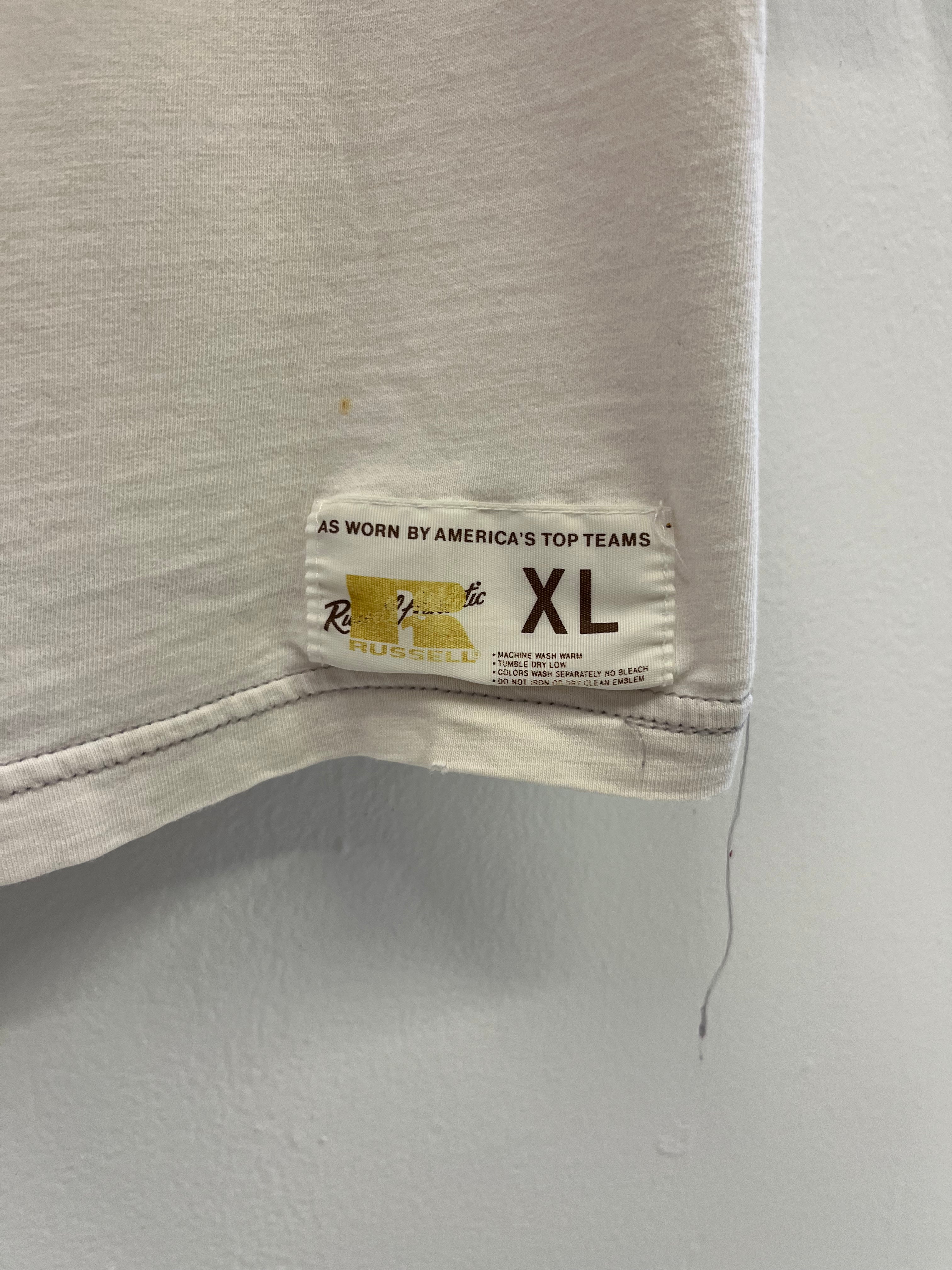 1960s Tar Buckets Football Shirt - Natural White - XL