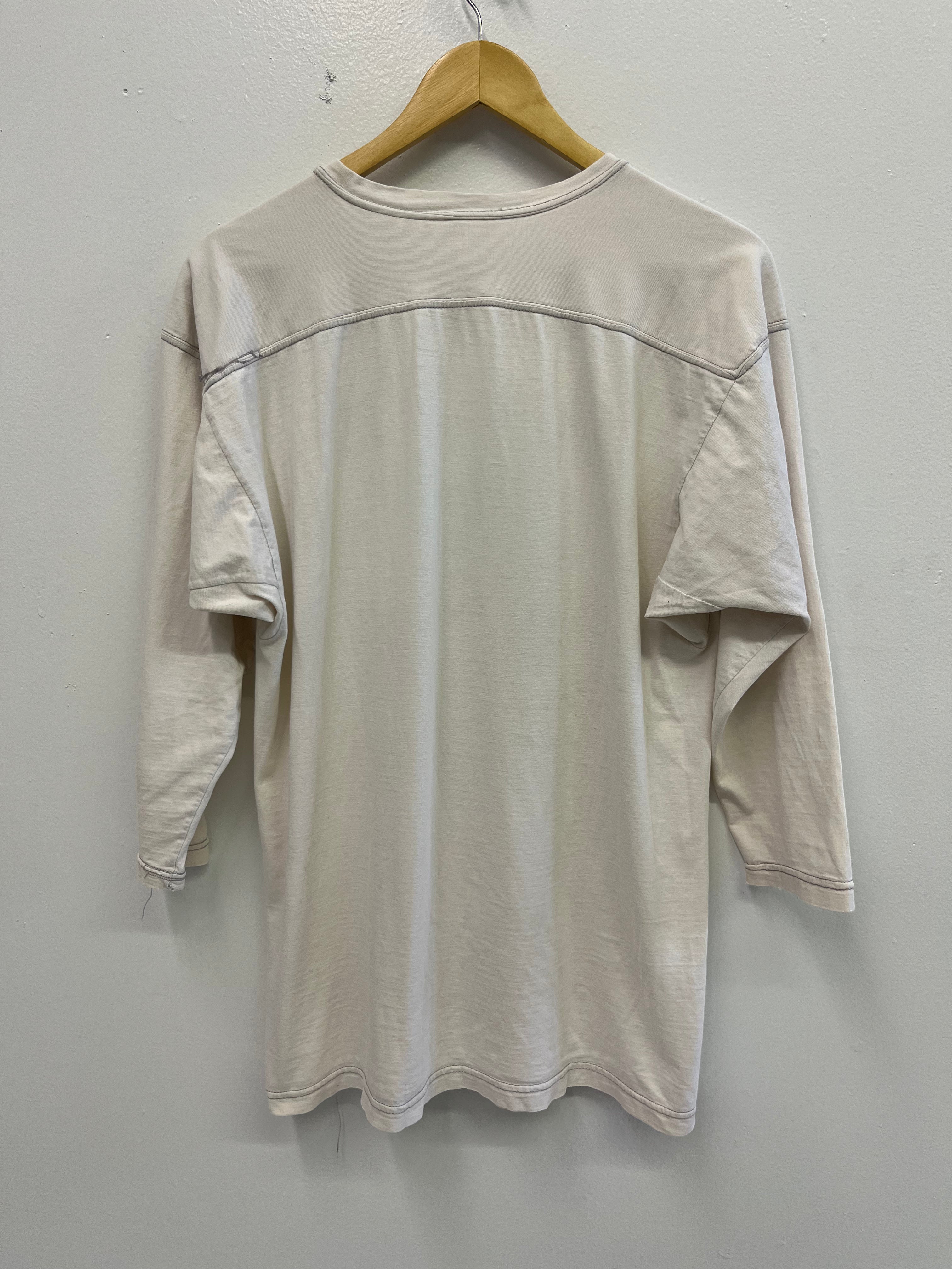 1960s Tar Buckets Football Shirt - Natural White - XL