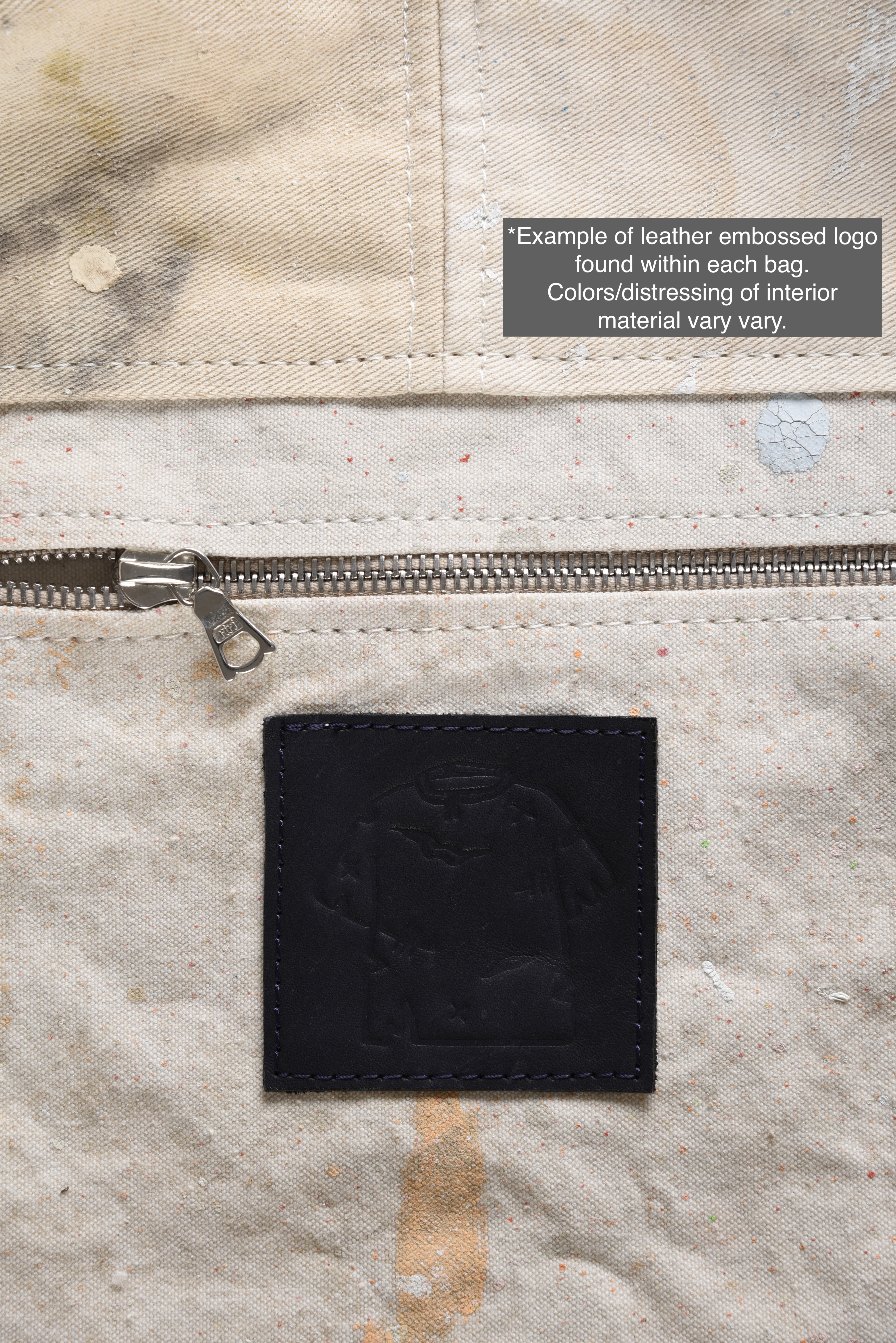 'Newsman' Drop Cloth Bag -- #2