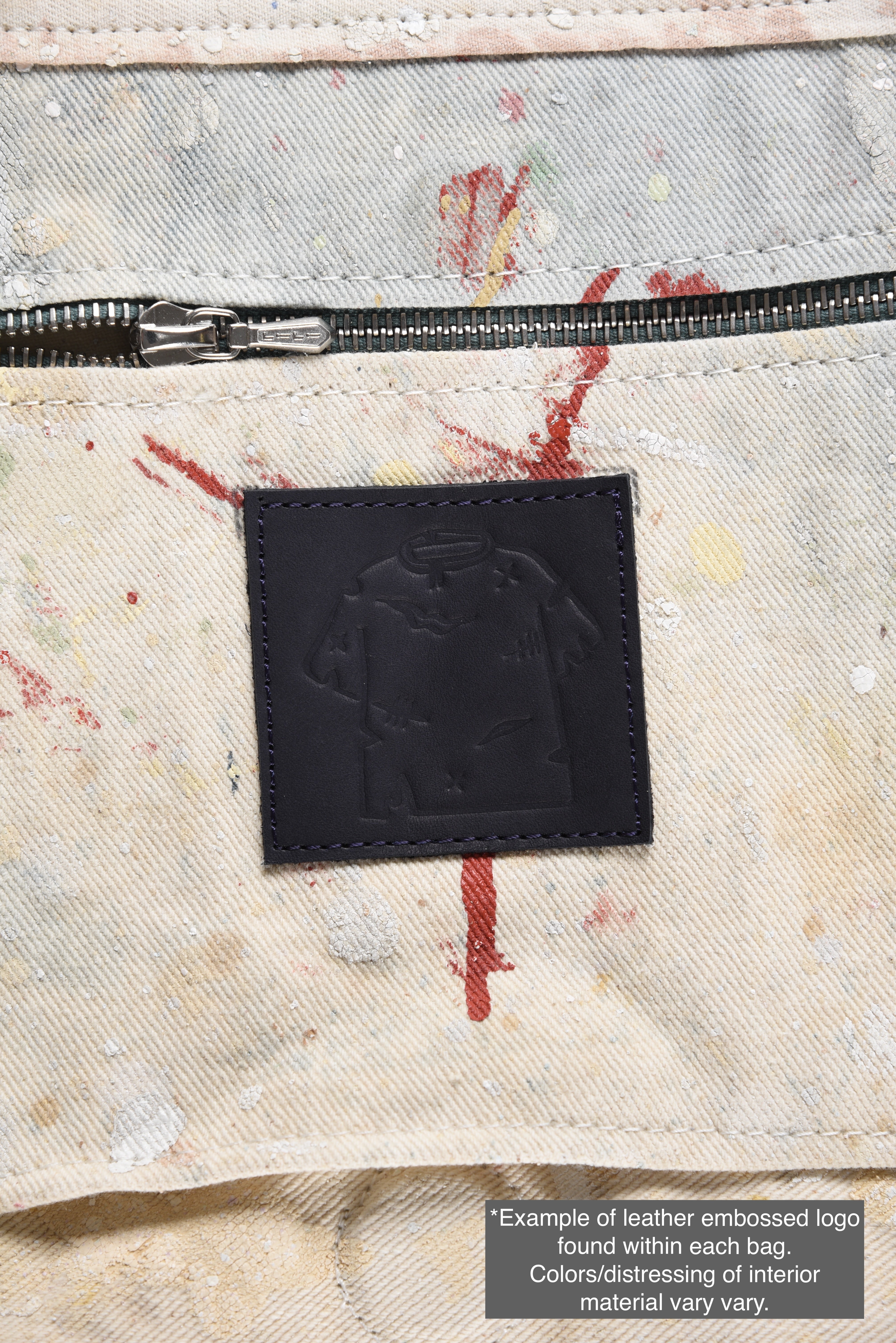 'Satchel' Drop Cloth Bag -- #1