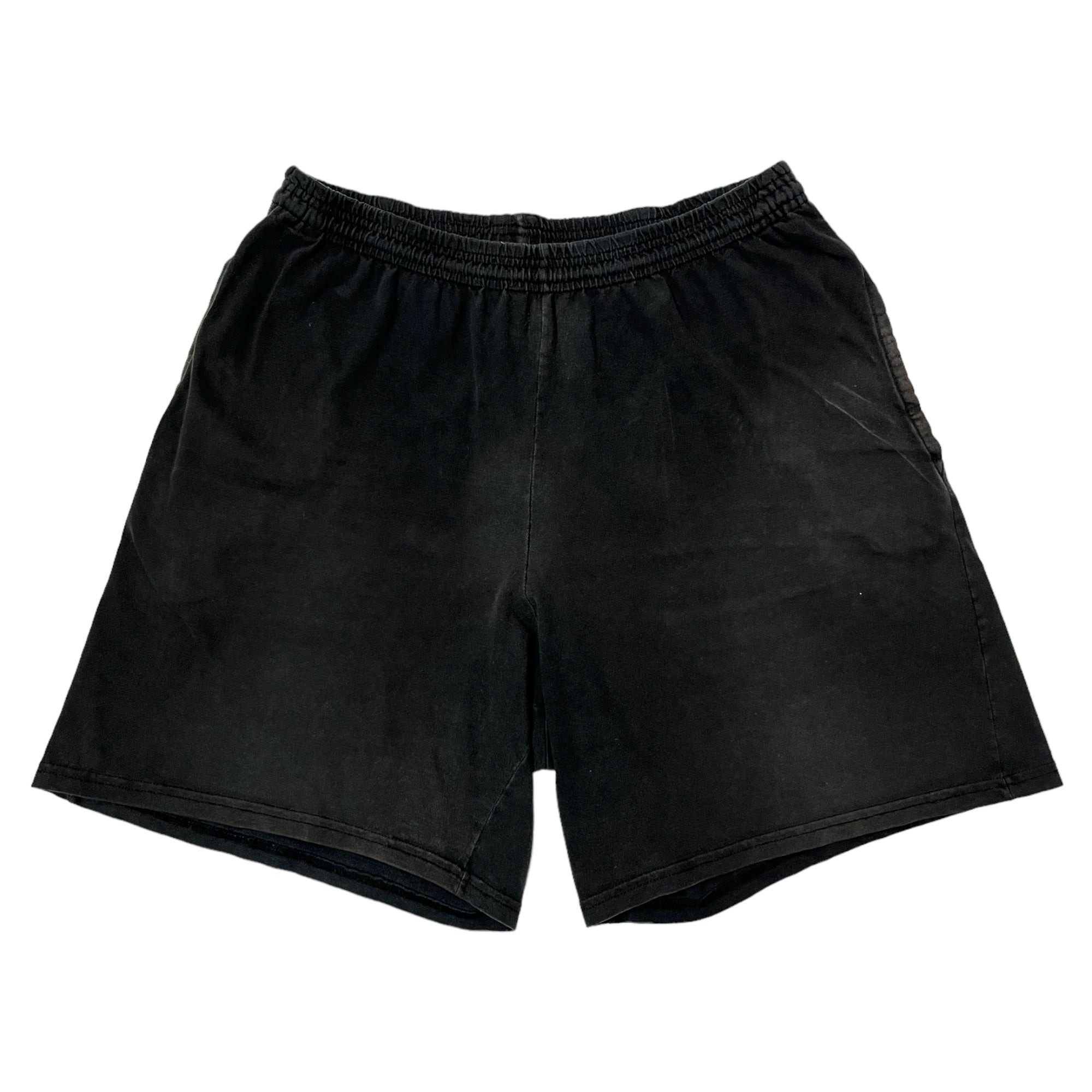 90s Sun Faded Sweat Shorts - Faded Black