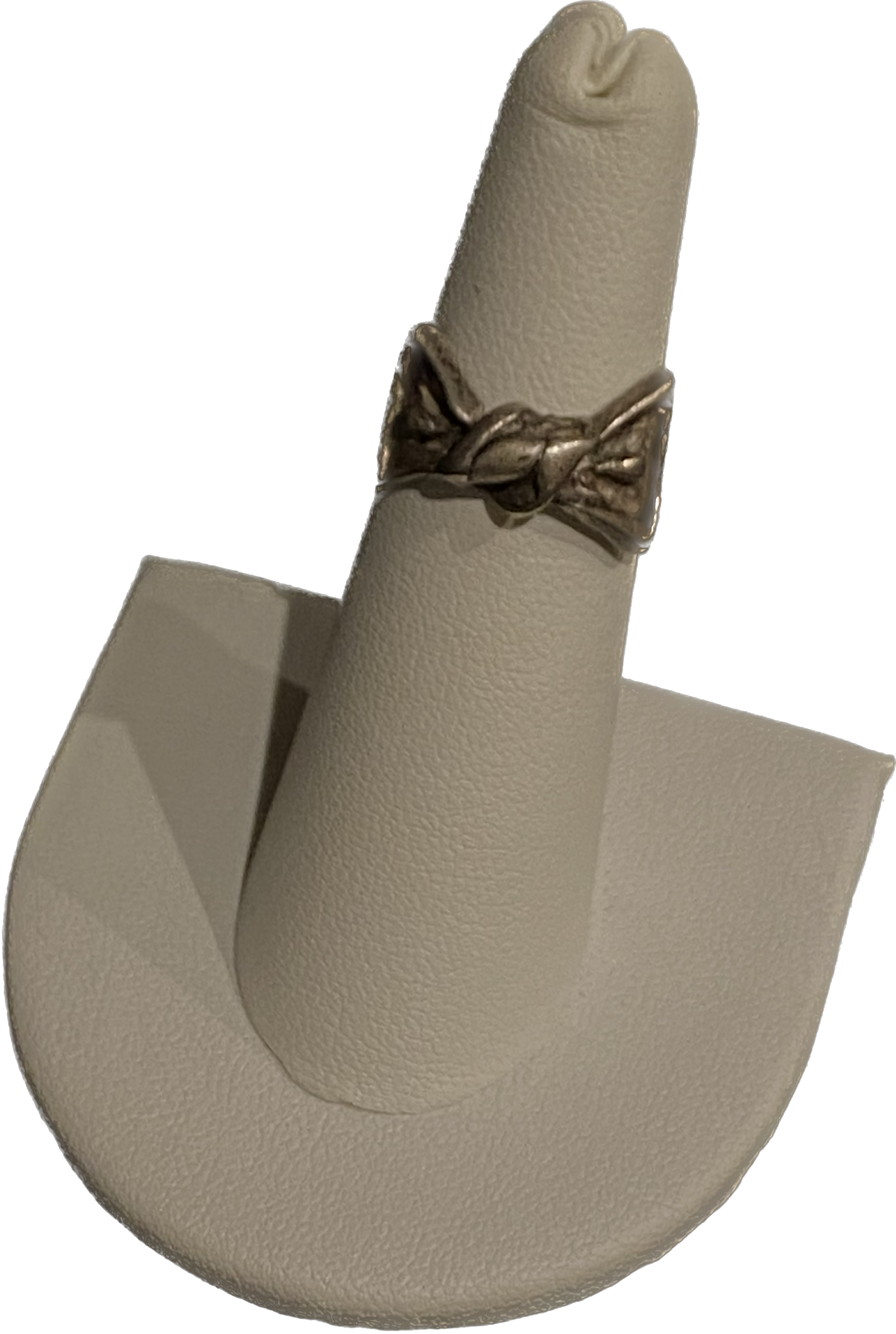 Ribbon Bow-Tie Ring - Sterling Silver.925