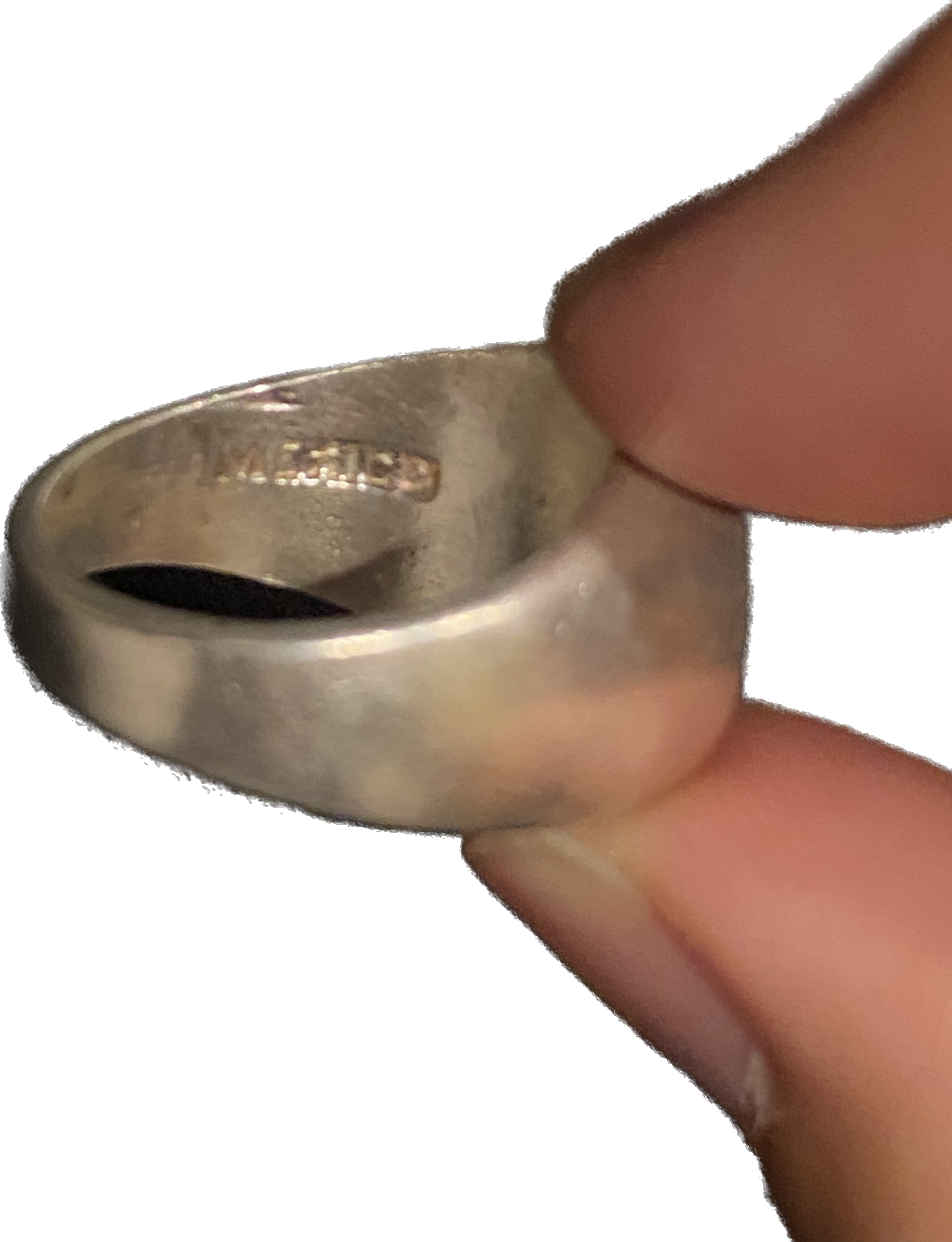 Fila Logo Enamel Ring - Sterling Silver .925