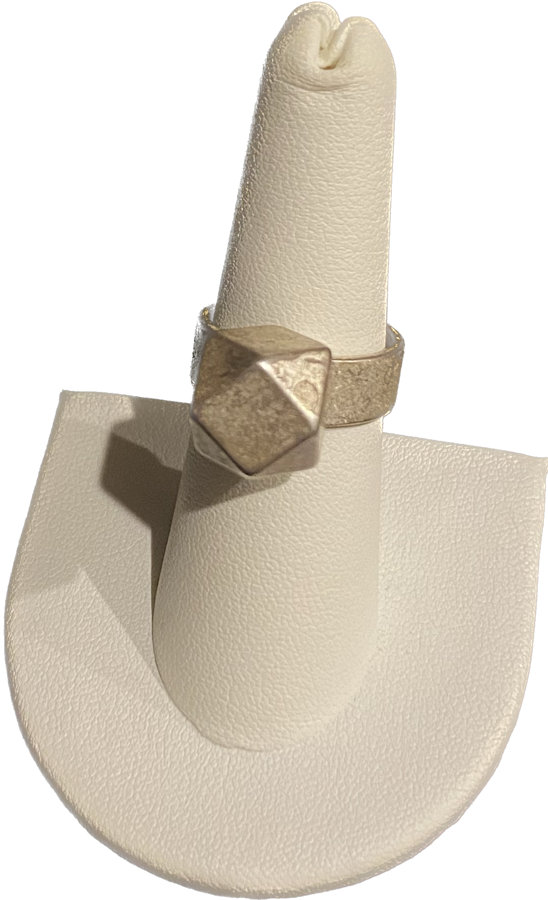 Tetradecahedron Studio Ring - Sterling Silver .925