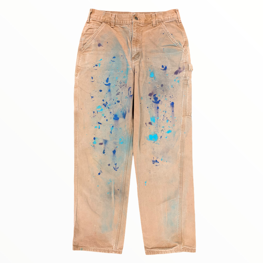 Carhartt Painter Carpenter Pants - Duck with Blue Hues - 30 x 34
