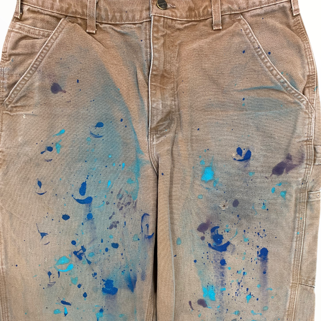 Carhartt Painter Carpenter Pants - Duck with Blue Hues - 30 x 34