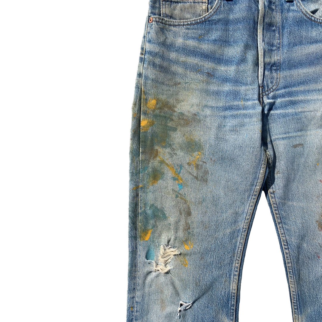 Vintage Levi’s 501 Painter Denim Jeans - Medium Wash - 31x33