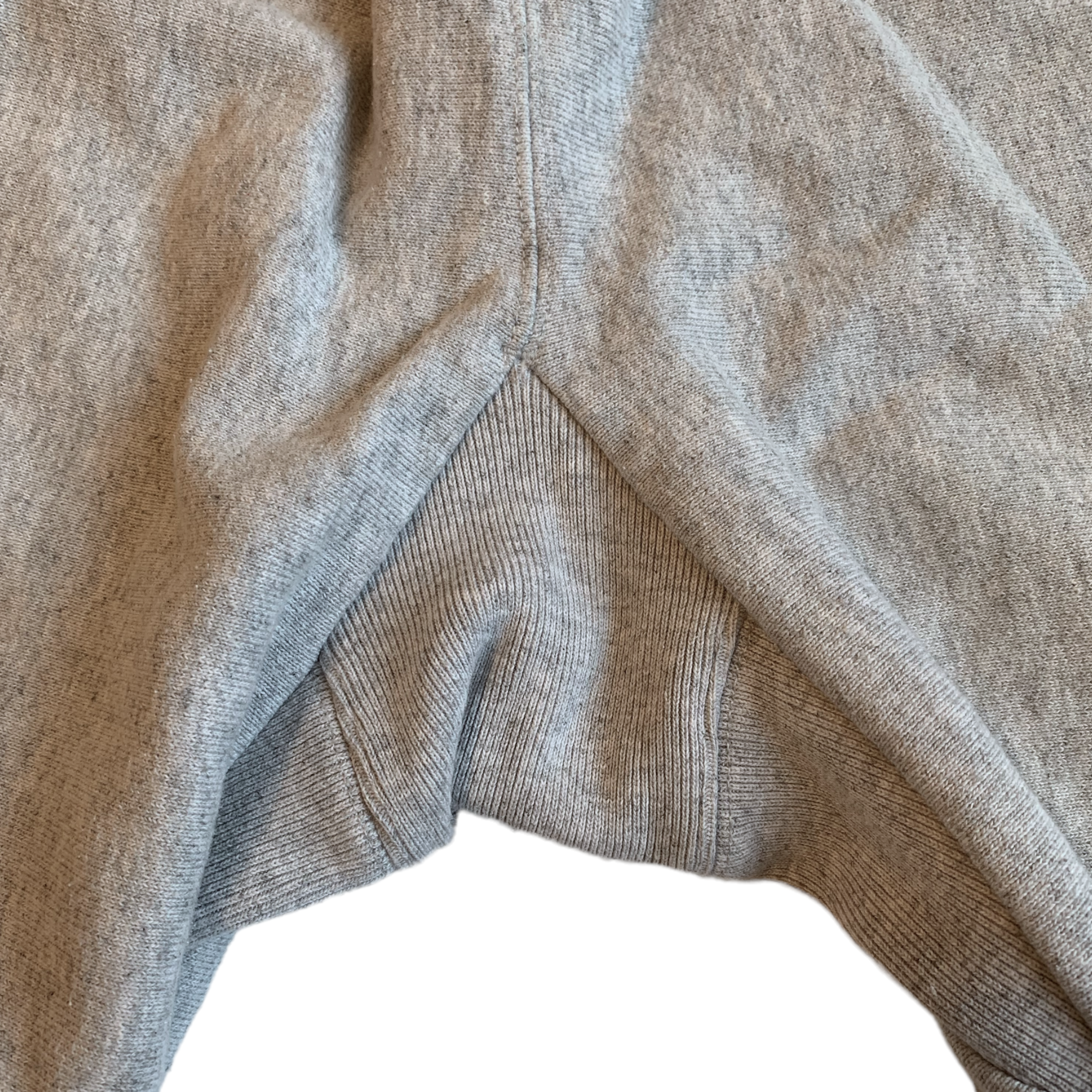 Early 80s Cut-off Champion Reverse Weave Shorts - Heather Grey - S