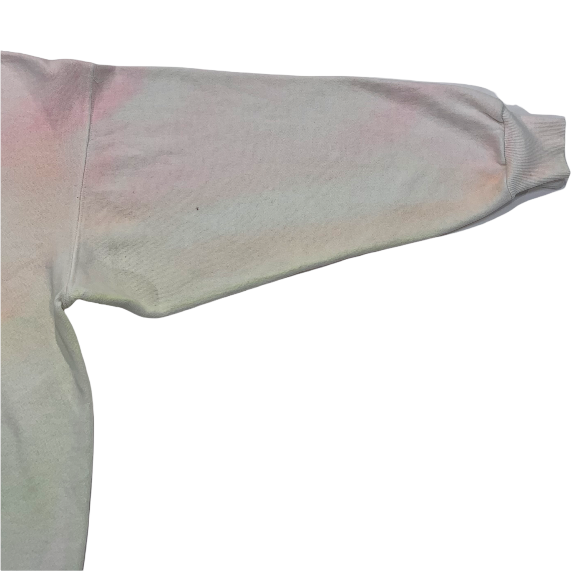 Nike Grey Tag Harvard Collegiate Crewneck Sweatshirt - White/Rainbow - M/L