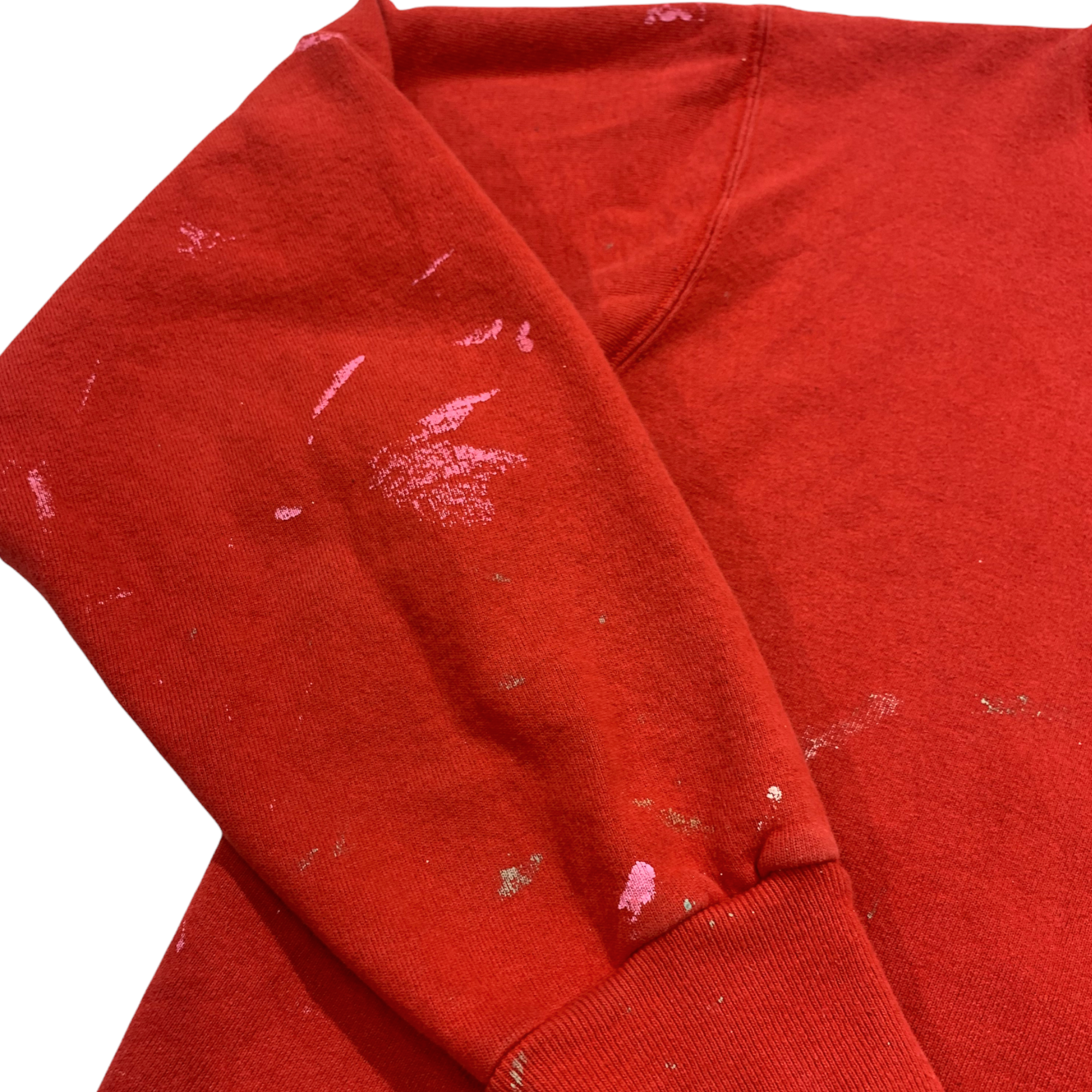 Champion Painter Crewneck Sweatshirt - Red - S/M