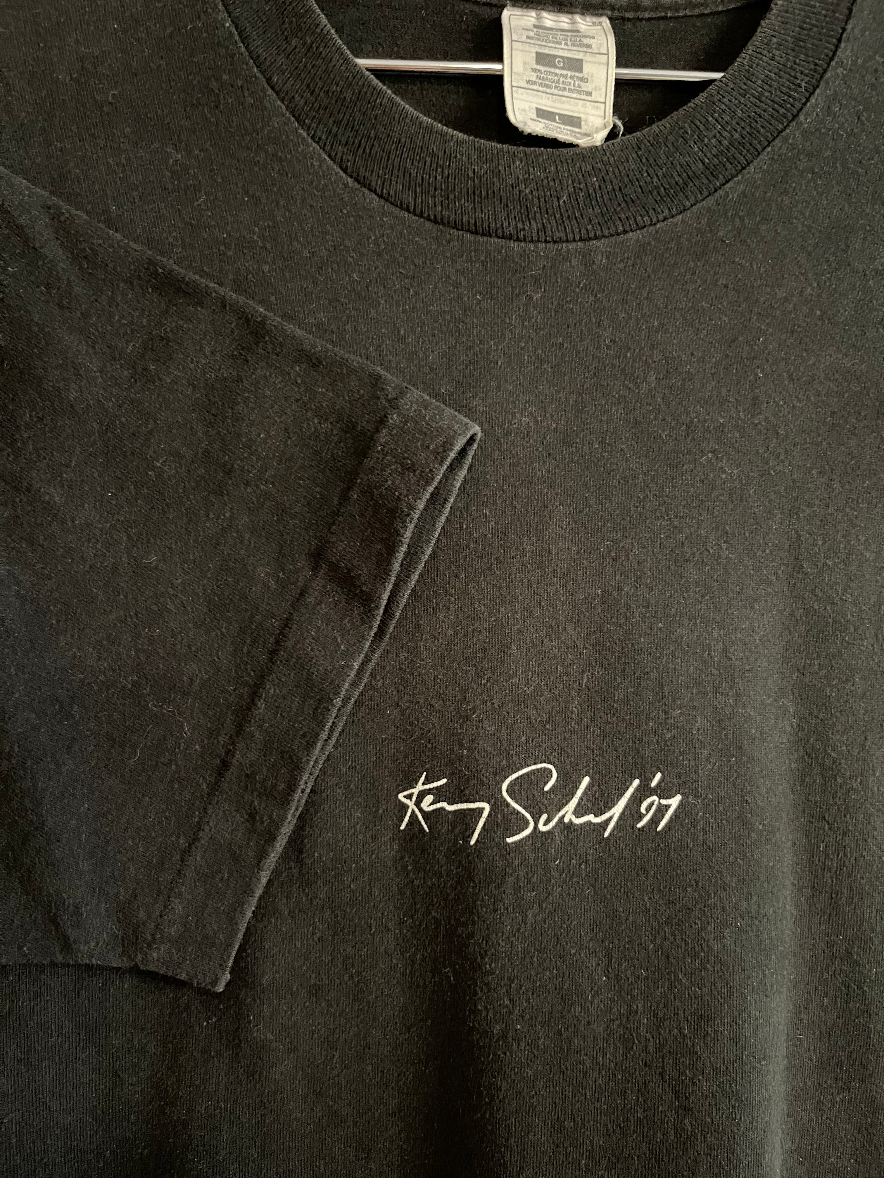 Kenny Scharf 1997 Star Creature T-Shirt - Black - M/L