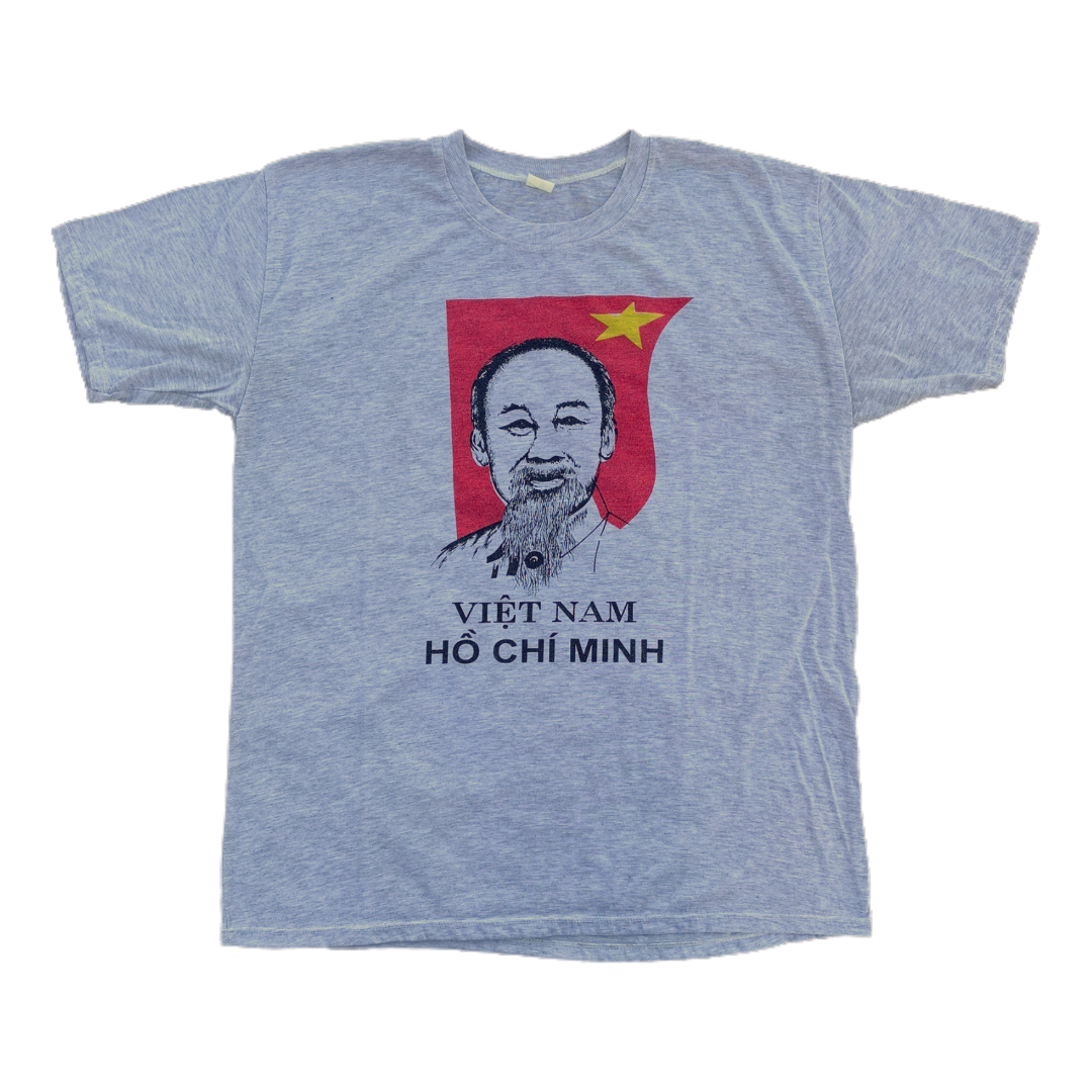 Ho Chi Minh Souvenir T-Shirt - Heather Grey - S